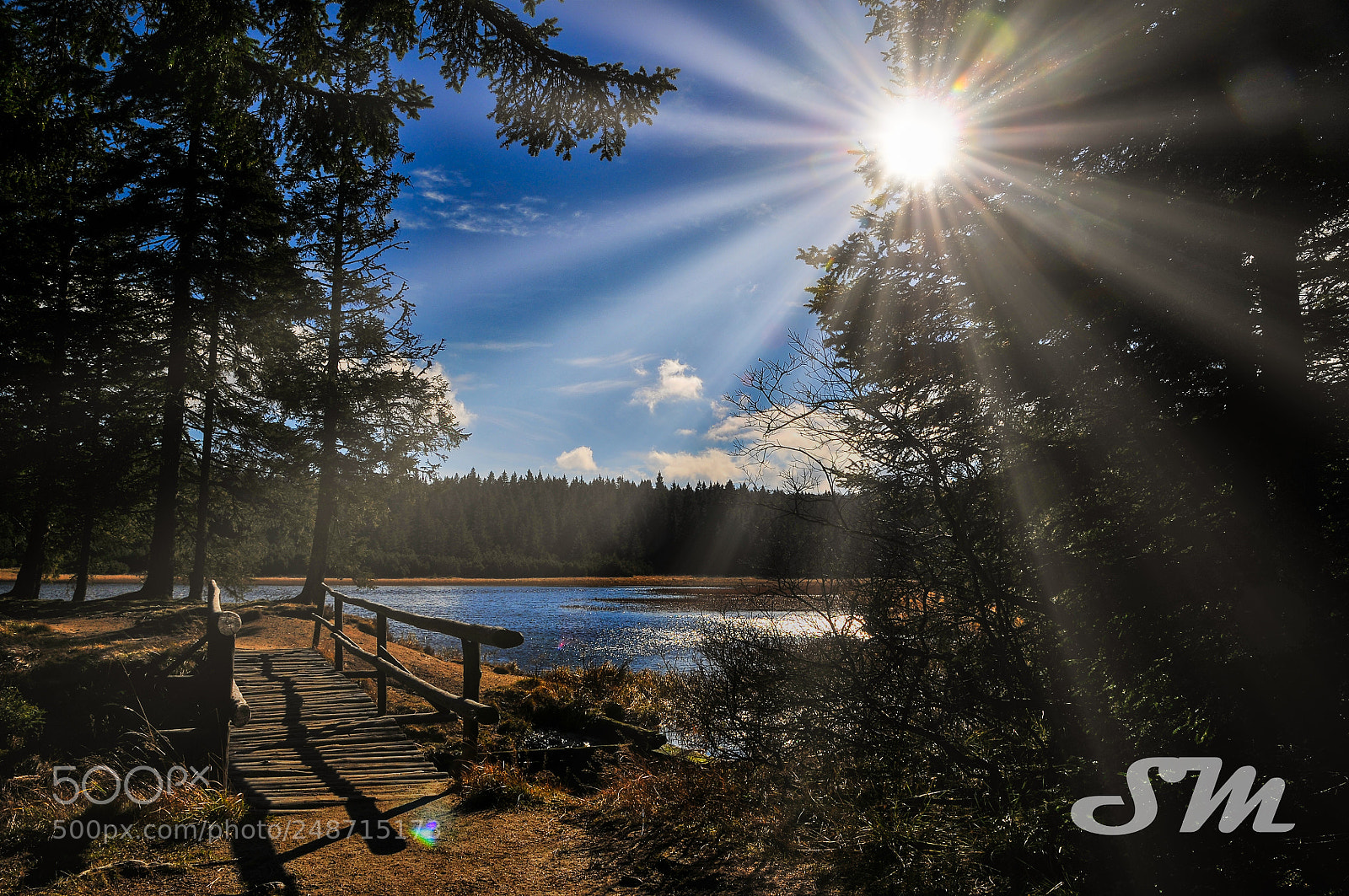 Nikon D300S sample photo. Beuaty black lake photography