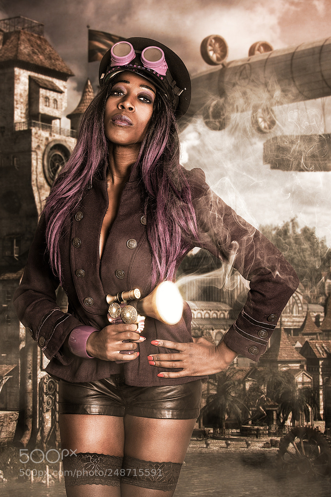 Sony a9 sample photo. Steampunk police photography