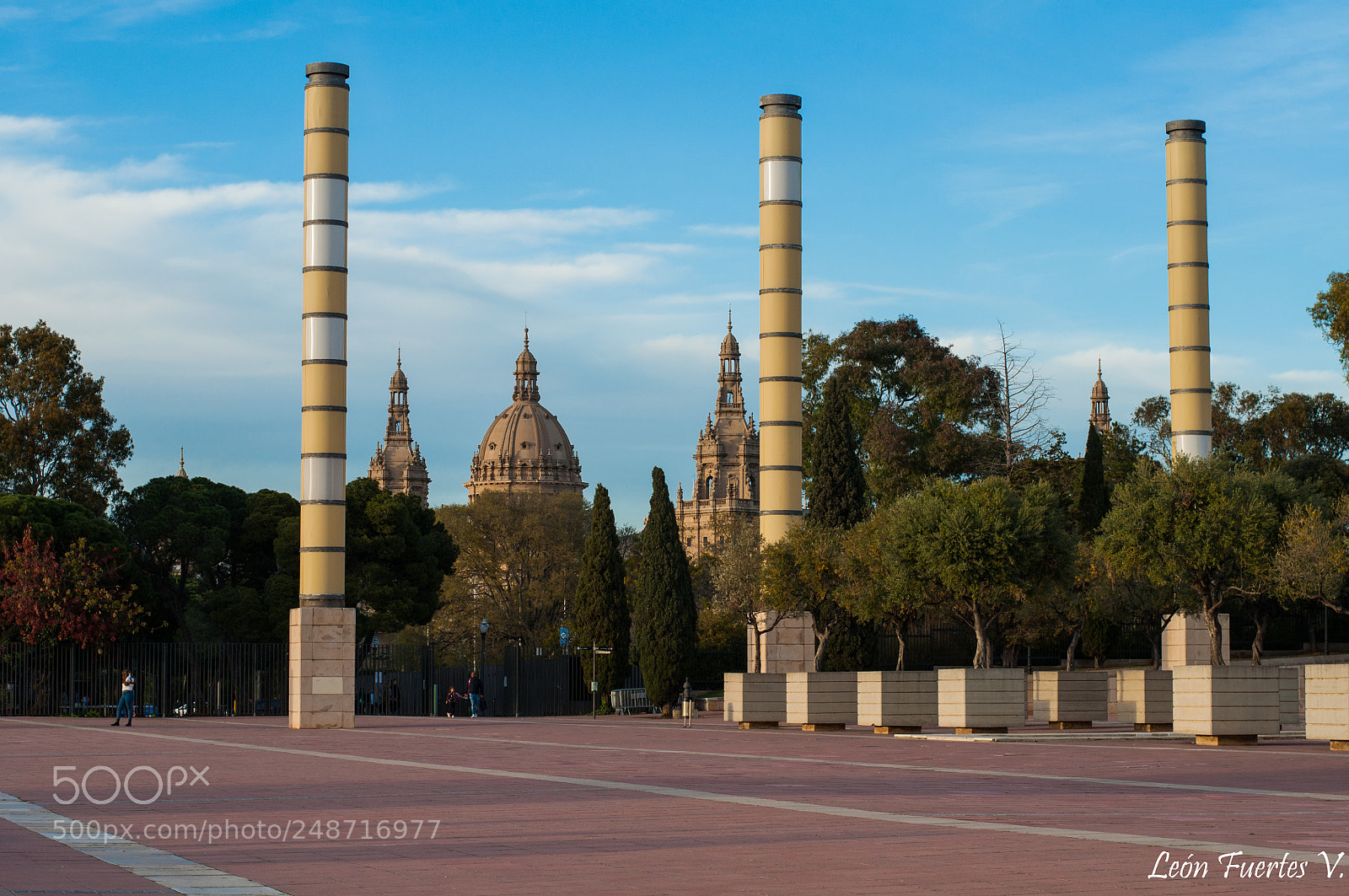 Nikon D5000 sample photo. Montjuic photography