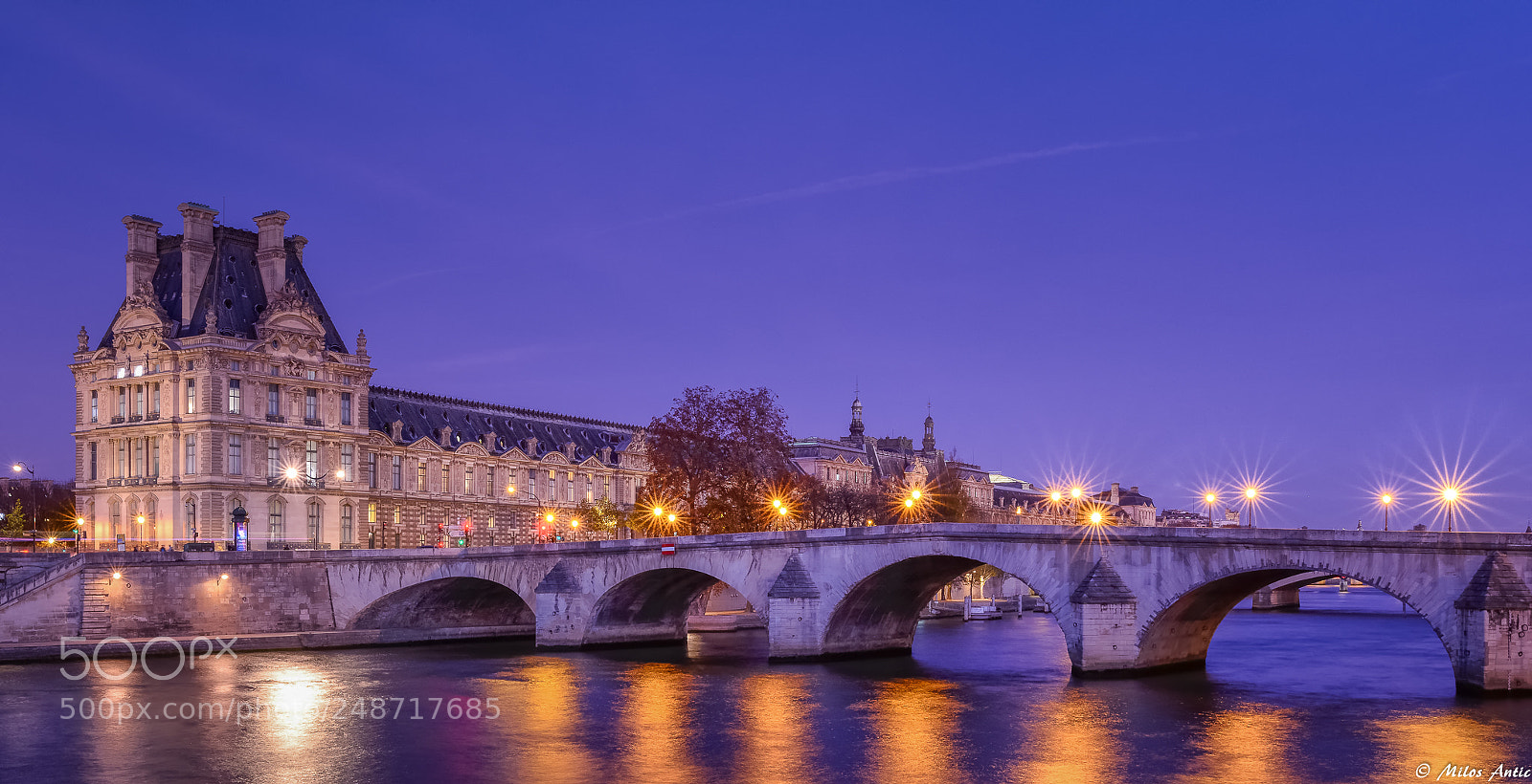 Nikon D7100 sample photo. Nightscape near river photography