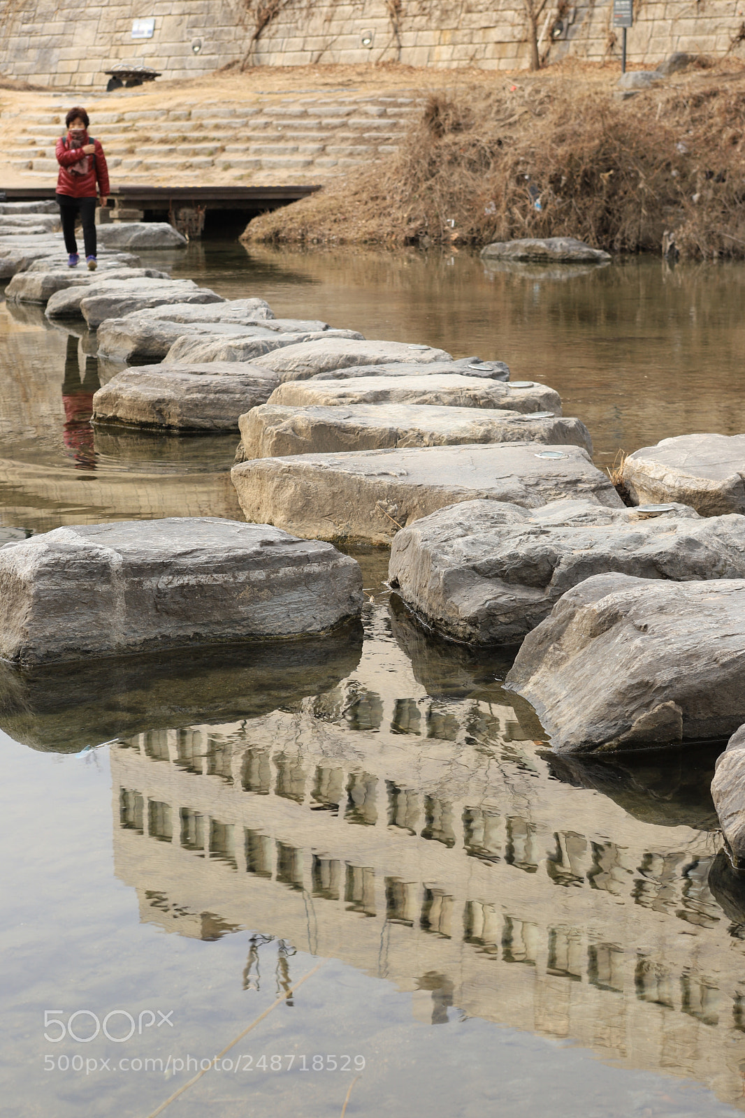 Canon EOS 6D Mark II sample photo. Stepping stone photography