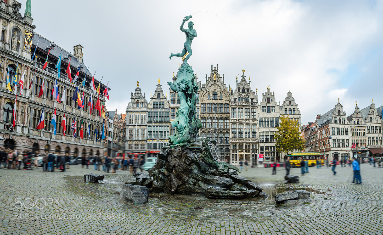 Ricoh GR sample photo. Grote marks in antwerp photography