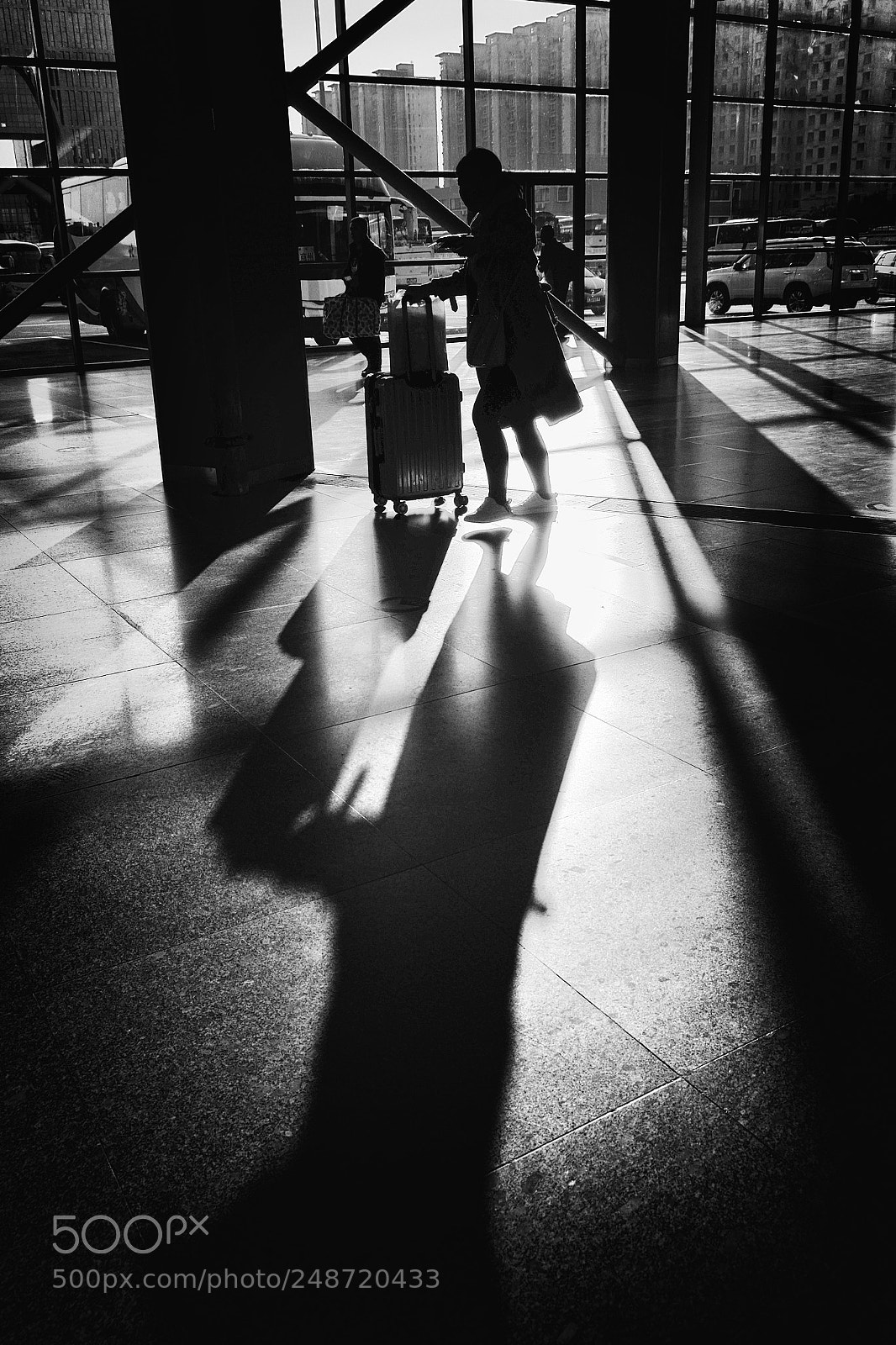 Fujifilm X-T1 sample photo. Beijing bus terminal photography