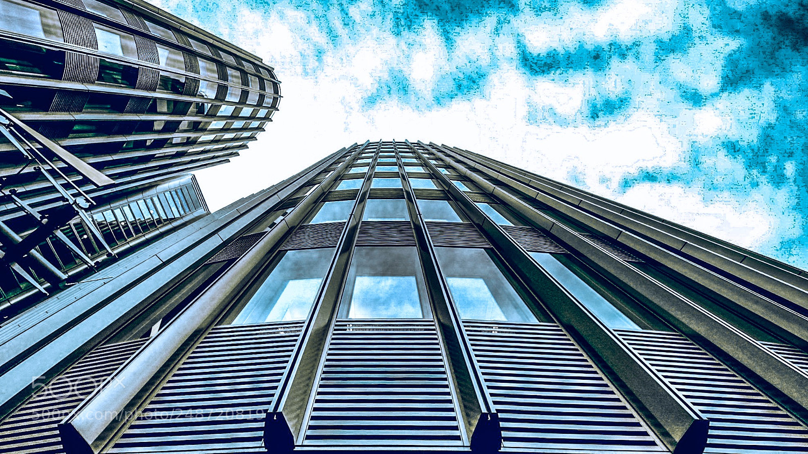 Canon EOS 600D (Rebel EOS T3i / EOS Kiss X5) sample photo. Architecture blues photography
