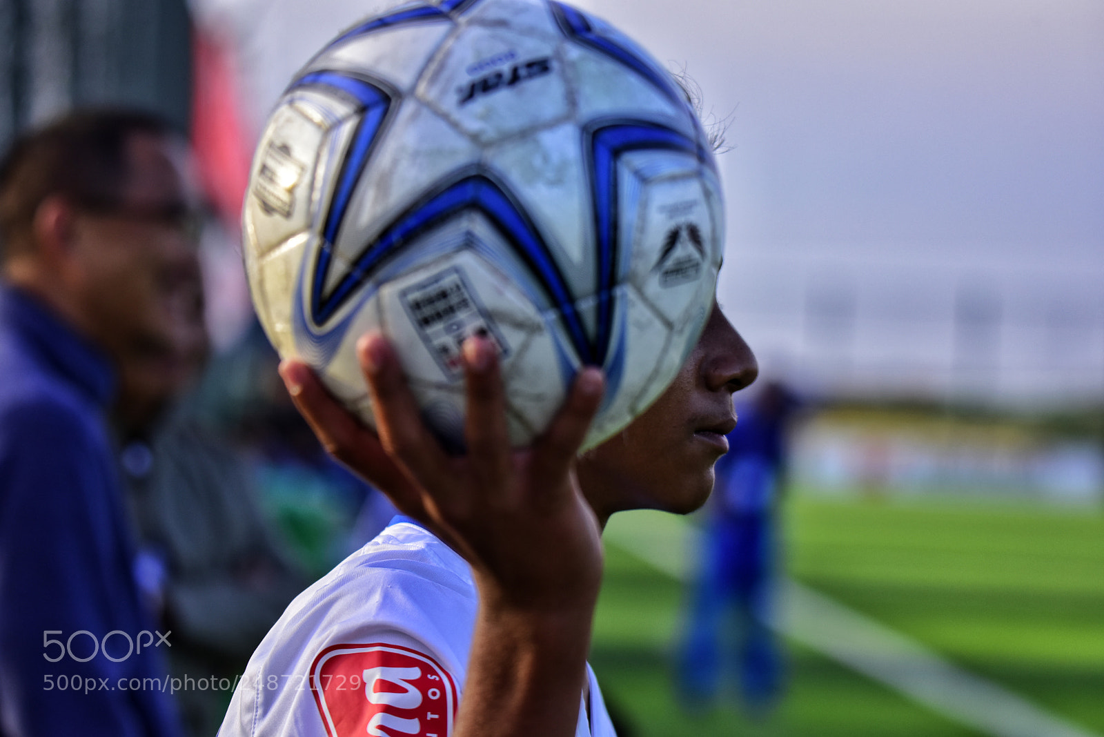 Nikon D810 sample photo. Sideline ball photography