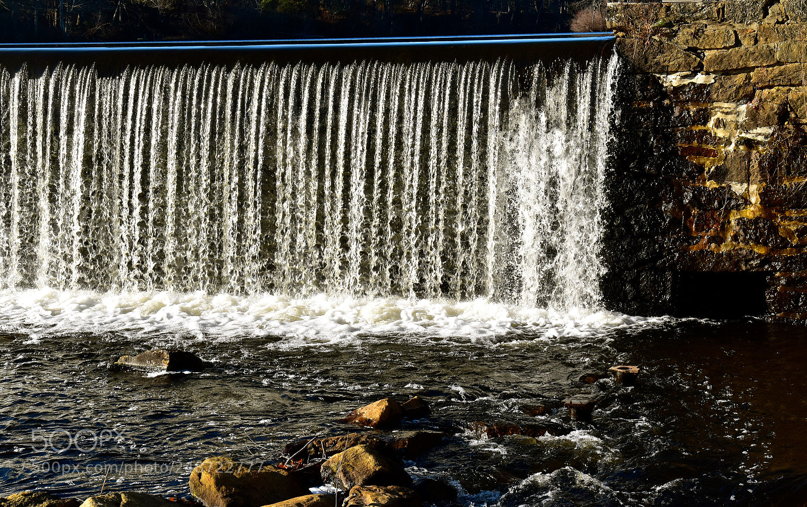 Nikon D5500 sample photo. Waterfall in coventry photography