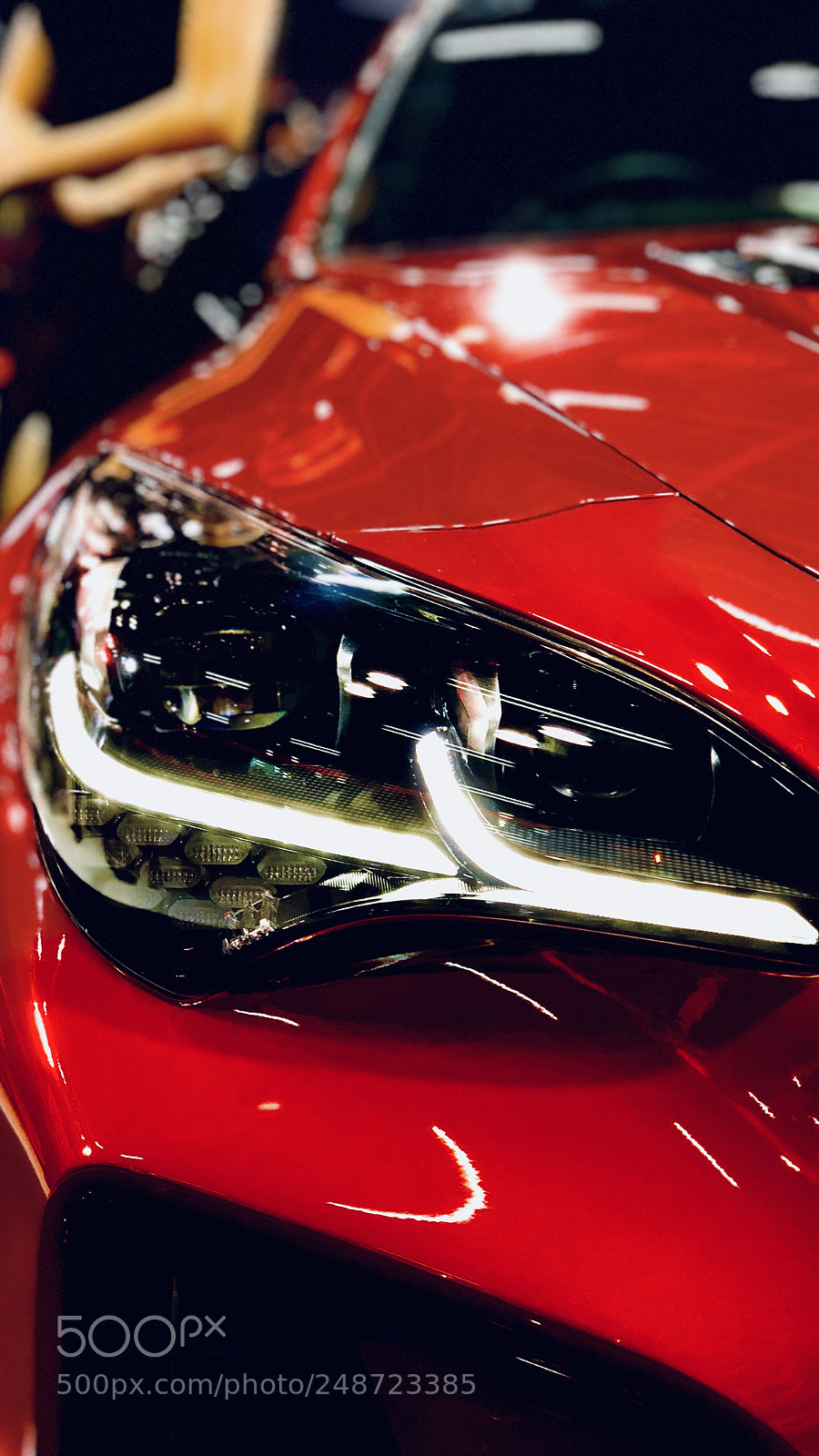 Apple iPhone X sample photo. Kia stinger gt photography