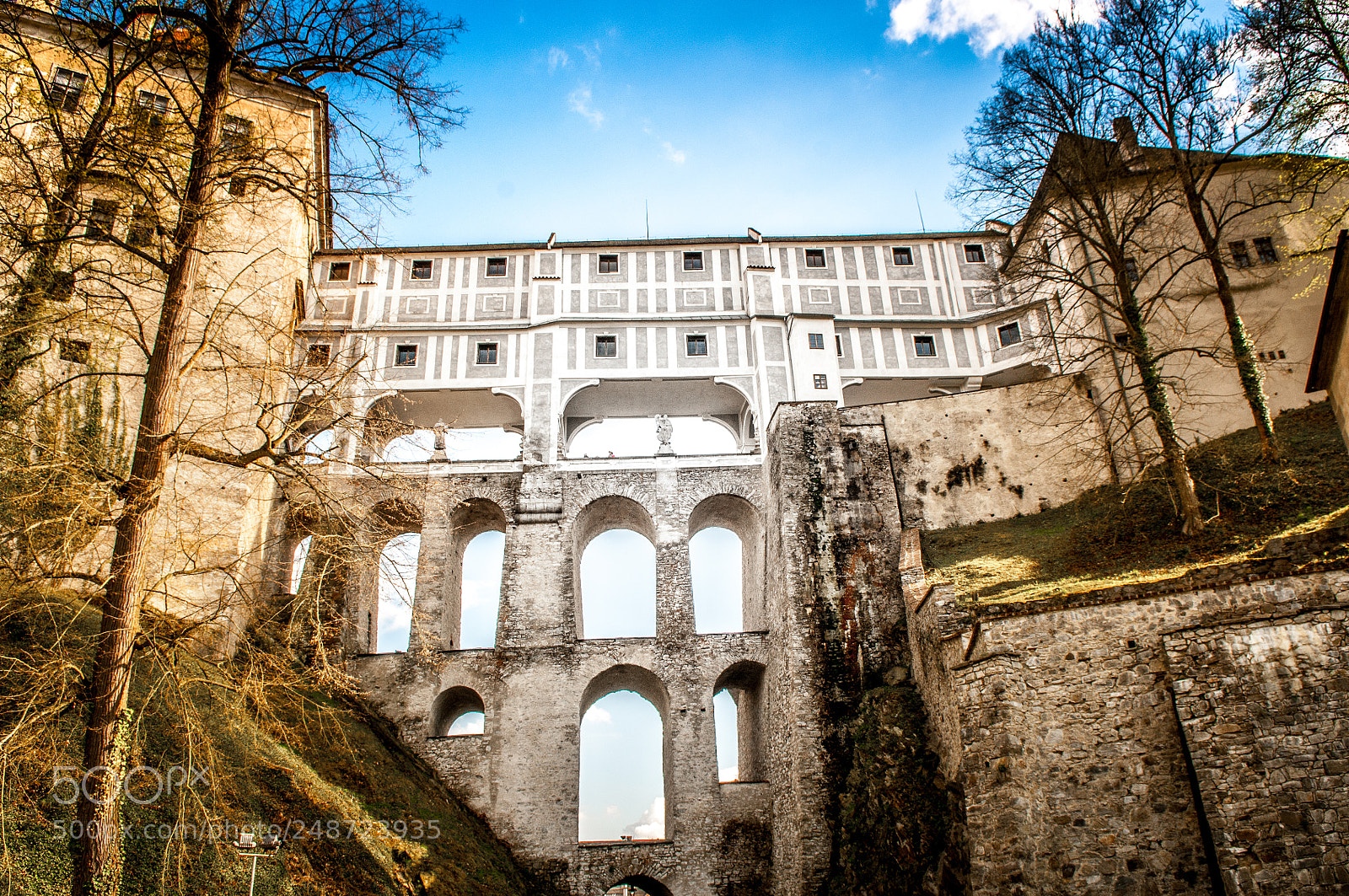 Nikon D300 sample photo. Krumlov photography