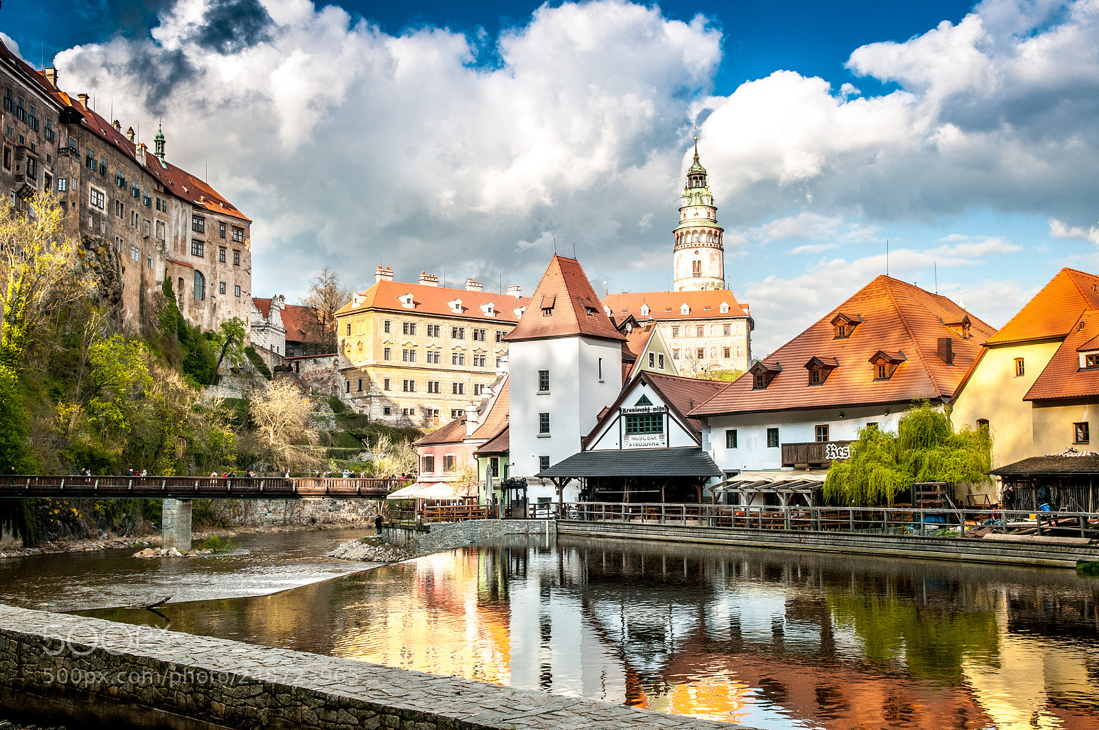 Nikon D300 sample photo. Krumlov photography