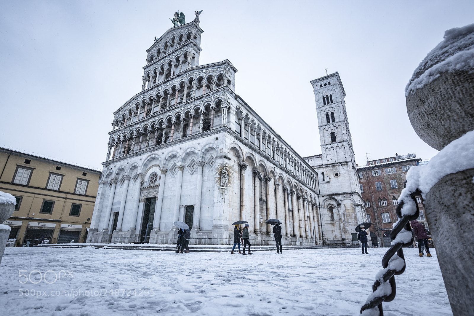 Nikon D7100 sample photo. San michele under snow photography