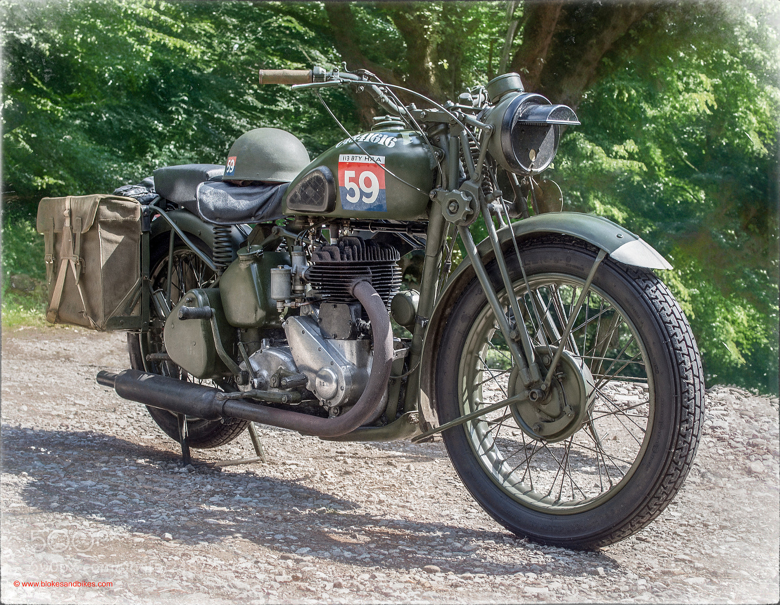 Olympus PEN E-P5 sample photo. 1940 bsa m20 500cc photography