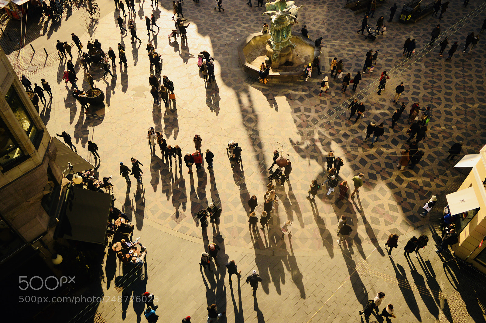 Nikon D3200 sample photo. People going over and photography