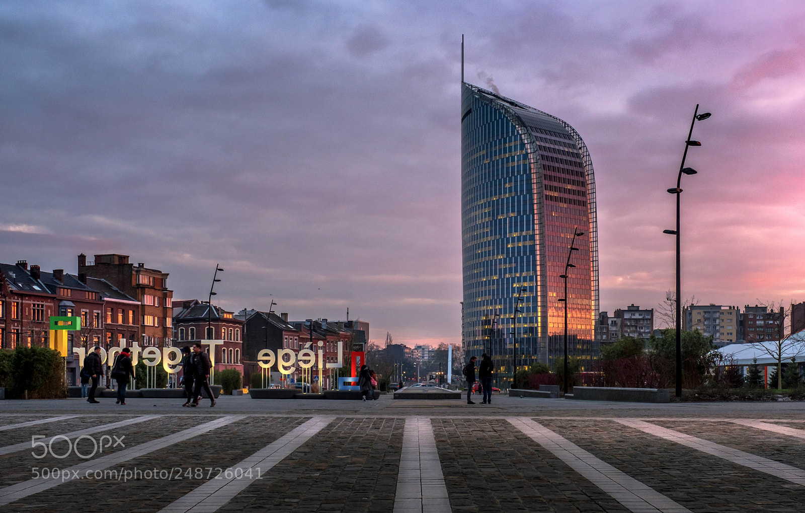 Fujifilm X-T2 sample photo. Liege sunrise 5 photography