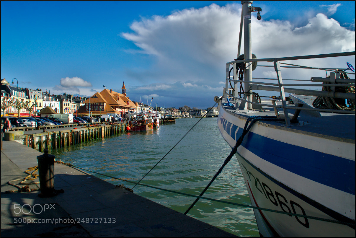 Pentax K20D sample photo. La touques - trouville 2018 photography