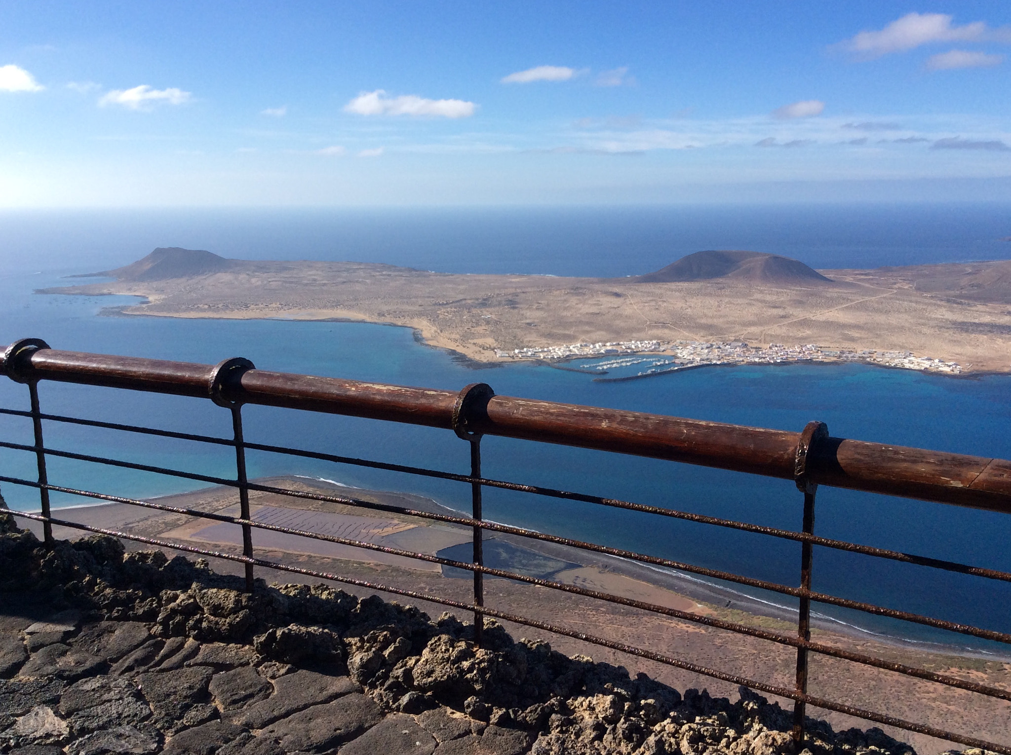 Apple iPad Air sample photo. Blick auf la graciosa photography