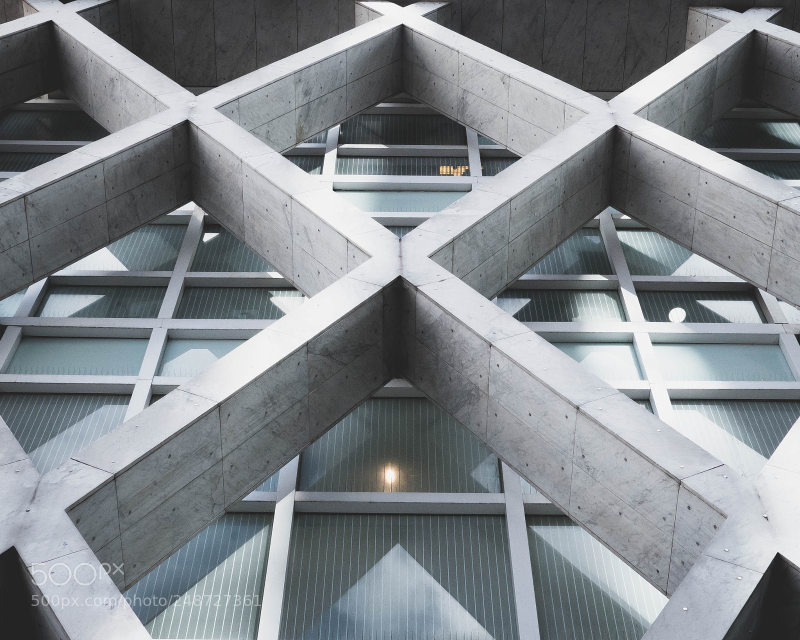 Panasonic Lumix DMC-FZ300 sample photo. Geometric architecture in paris photography