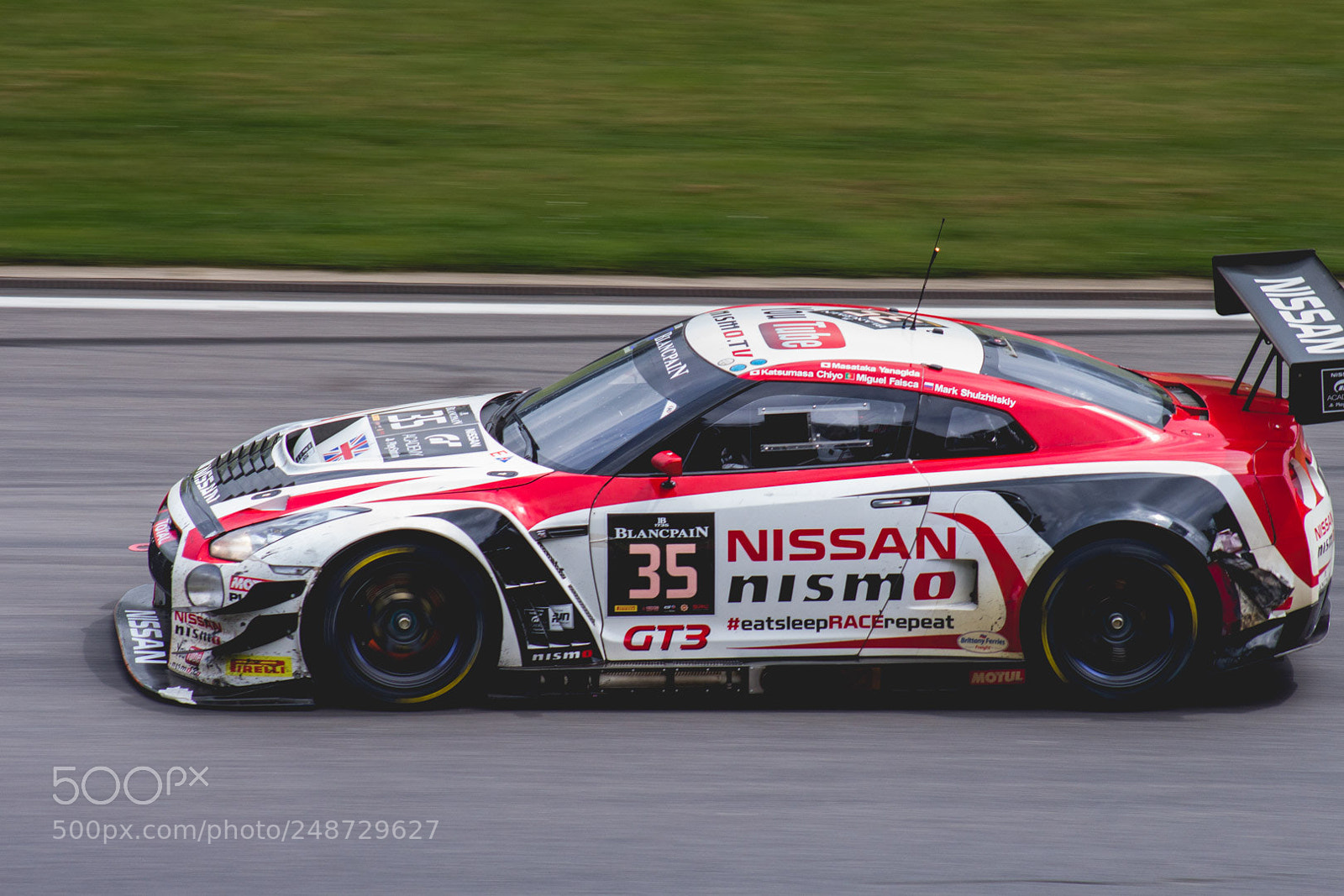 Canon EOS 700D (EOS Rebel T5i / EOS Kiss X7i) sample photo. Nissan gt-r gt3 2014 photography