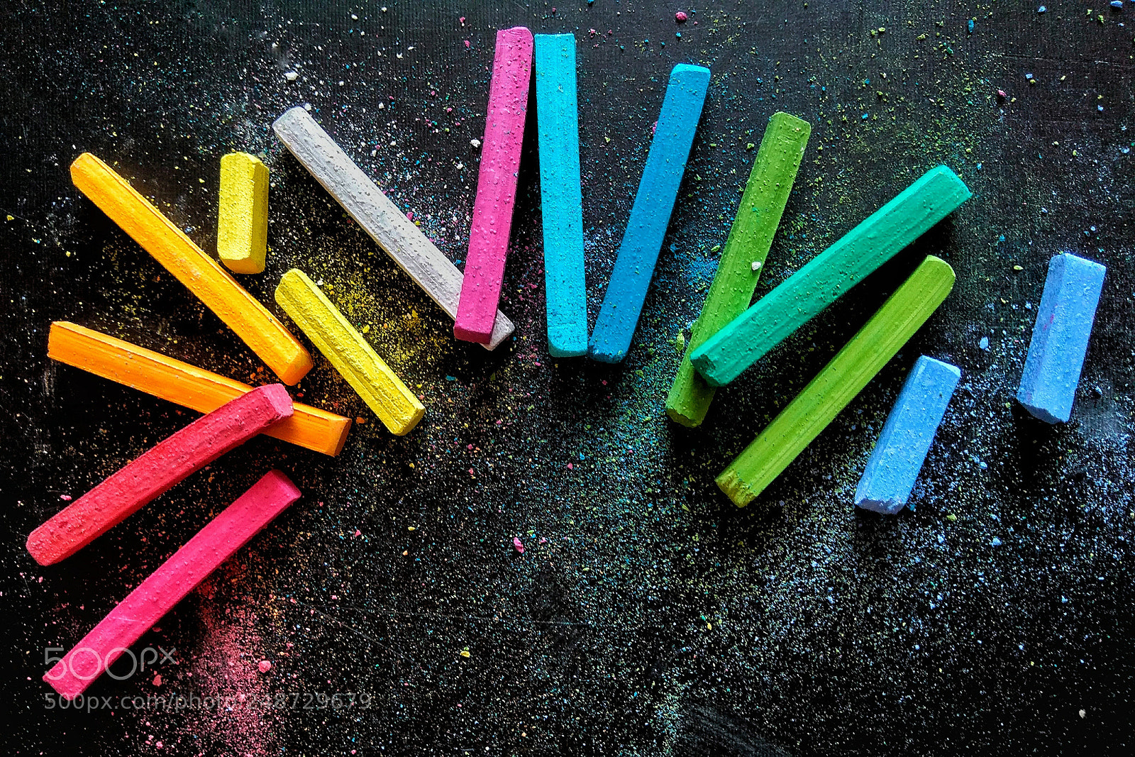 Xiaomi Redmi Note 4 sample photo. Pastel crayons photography