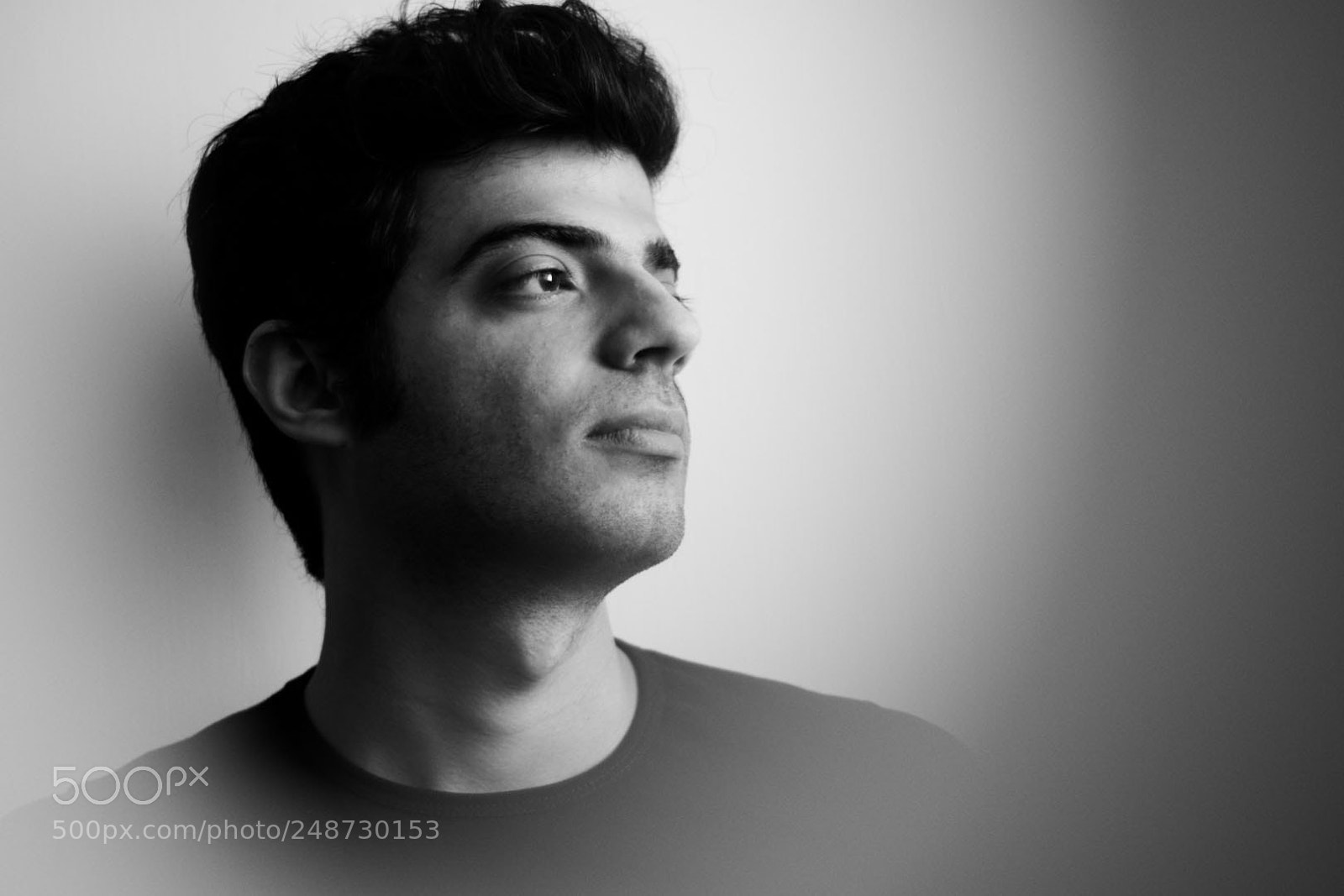 Nikon D5300 sample photo. Bnw portrait photography
