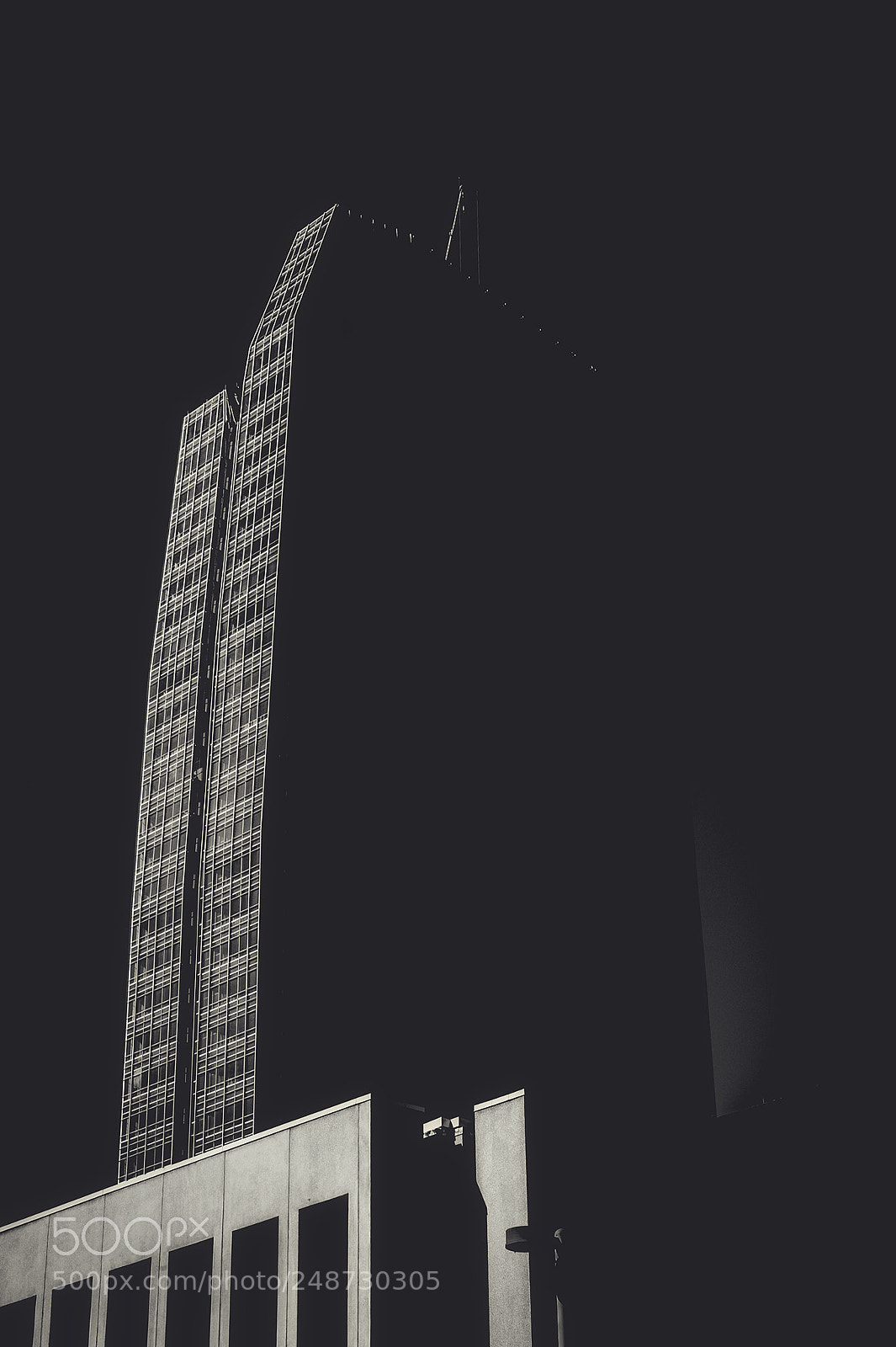 Nikon D3 sample photo. Denver silhouette photography