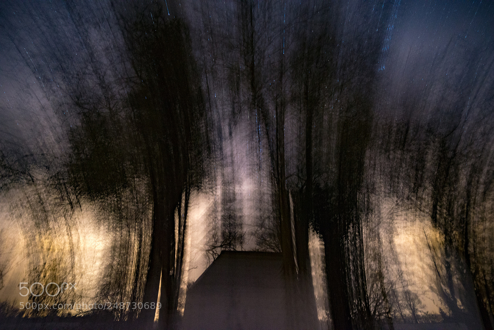 Nikon D610 sample photo. Abstrait un soir photography