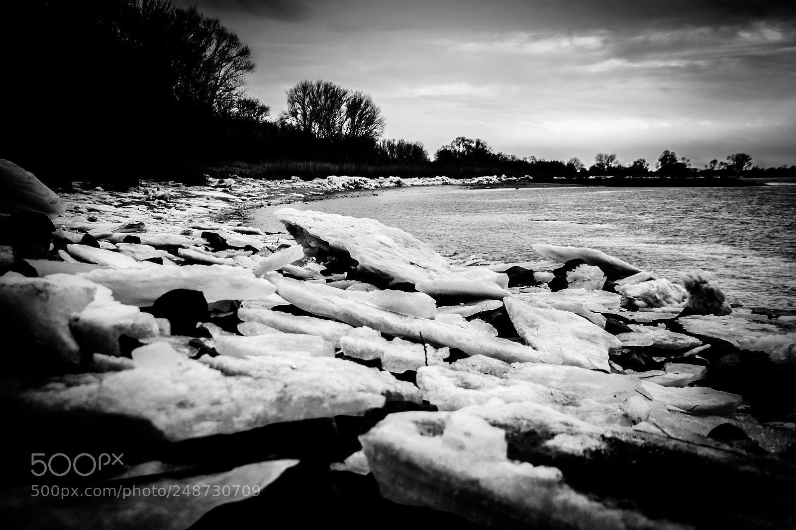 Nikon D3100 sample photo. Last ice photography