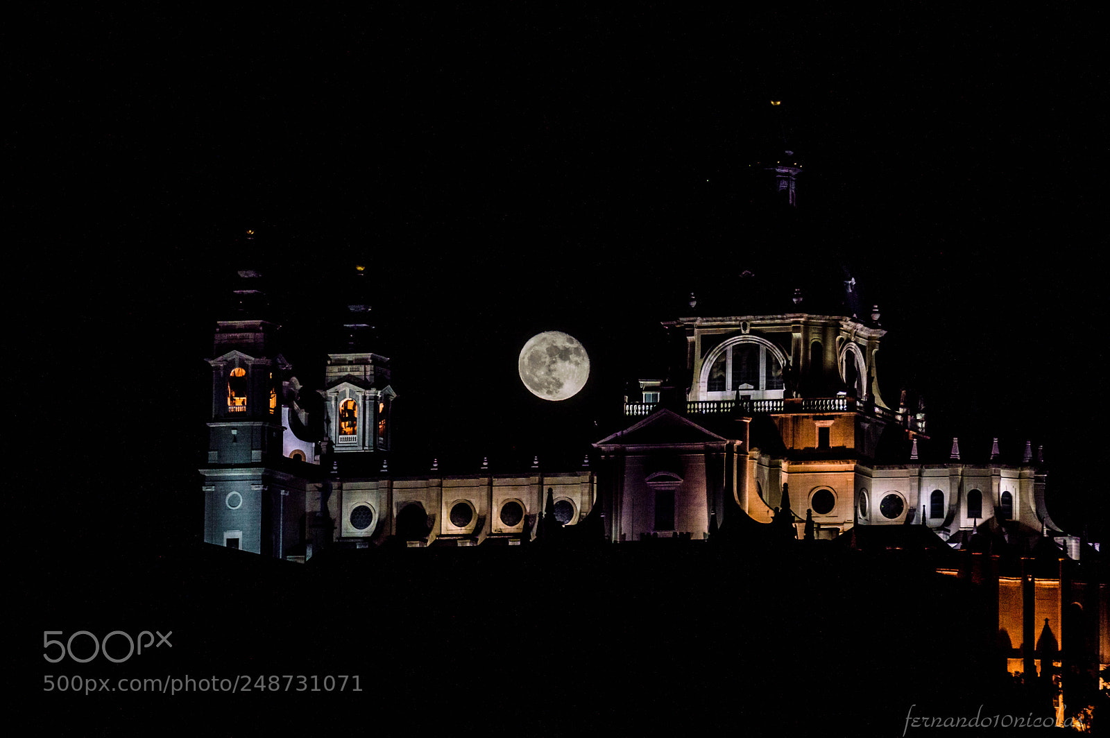 Nikon D3200 sample photo. Catedral de la almudena photography