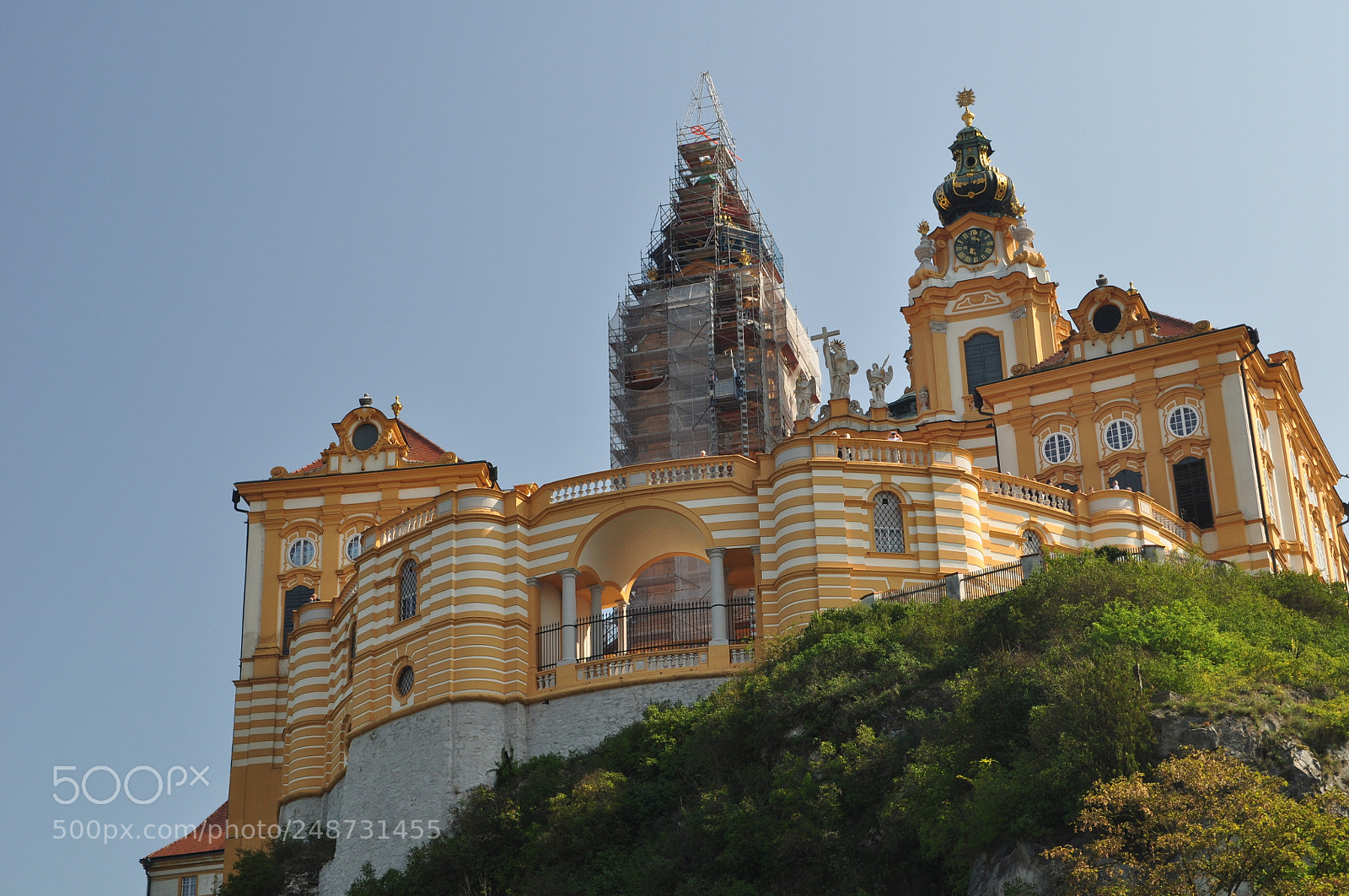 Nikon D5000 sample photo. Abbey on the hill photography