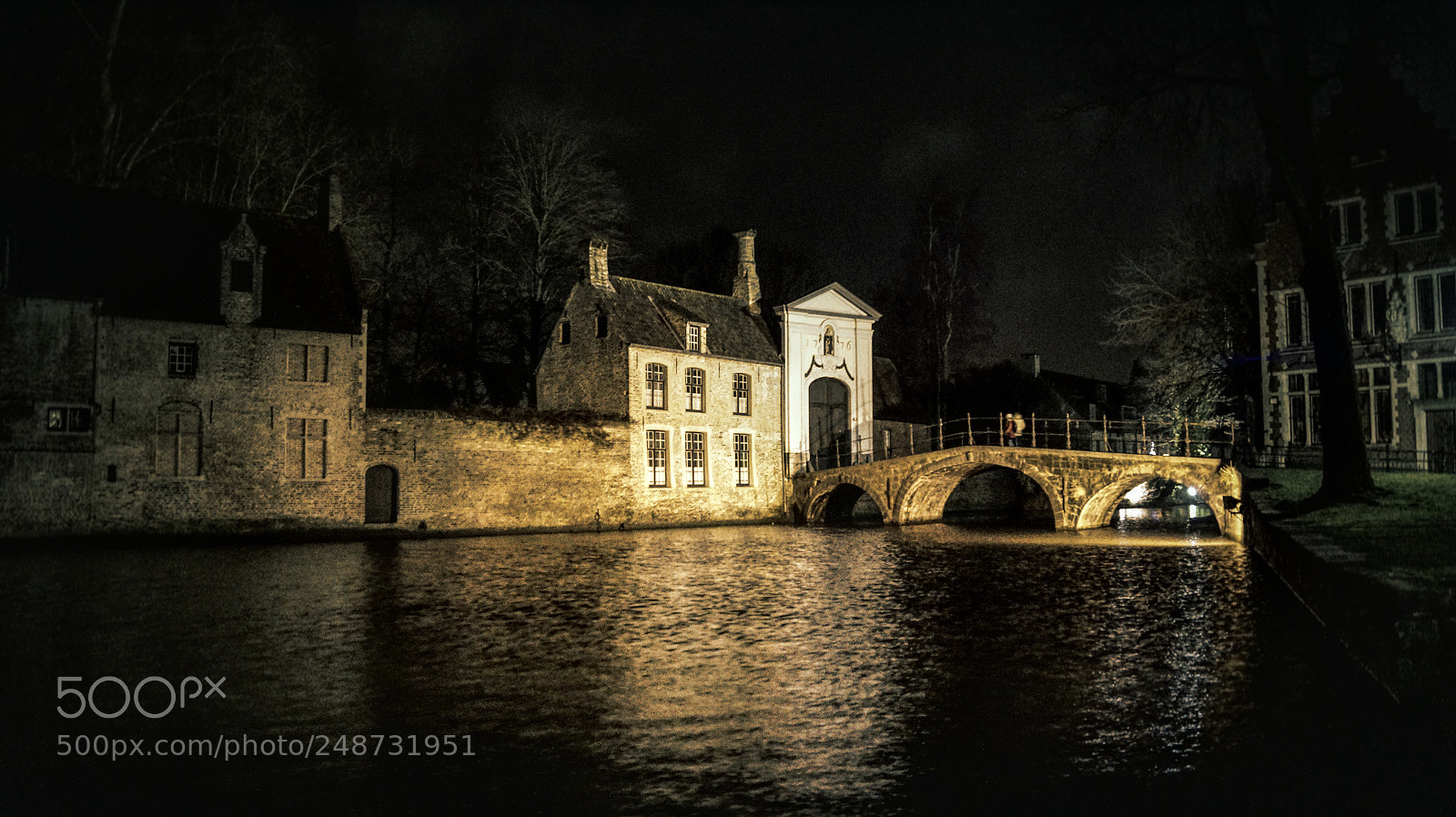 Sony SLT-A58 sample photo. Bruges, la nuit photography