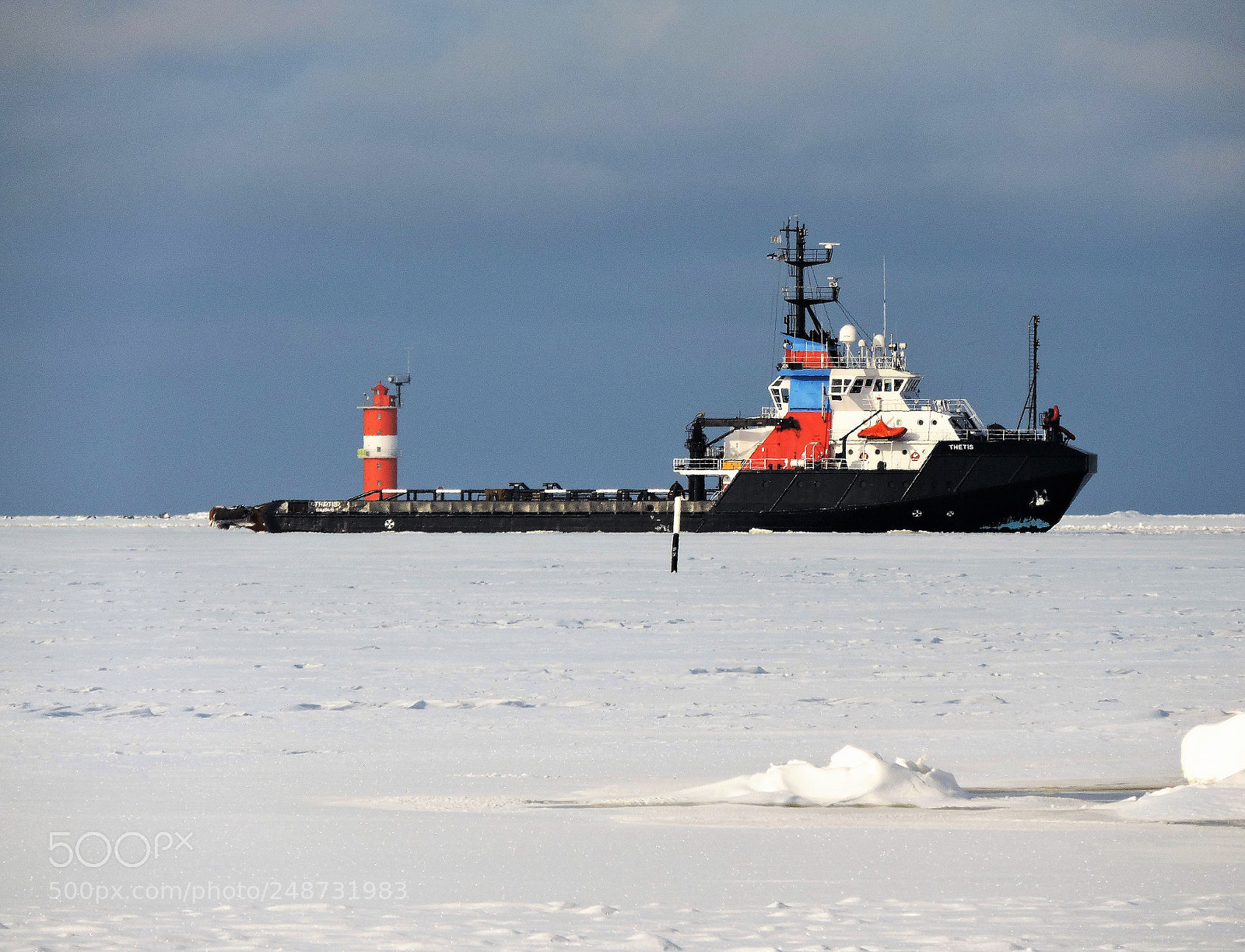 Nikon Coolpix P600 sample photo. Ship and lighthouse kallan photography