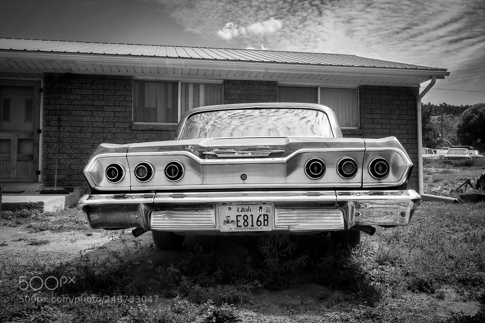 Canon EOS 600D (Rebel EOS T3i / EOS Kiss X5) sample photo. Vintage car utah photography