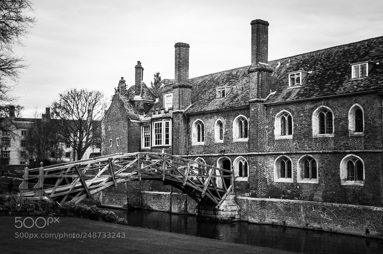 Nikon D300 sample photo. Mathematical bridge, cambridge photography