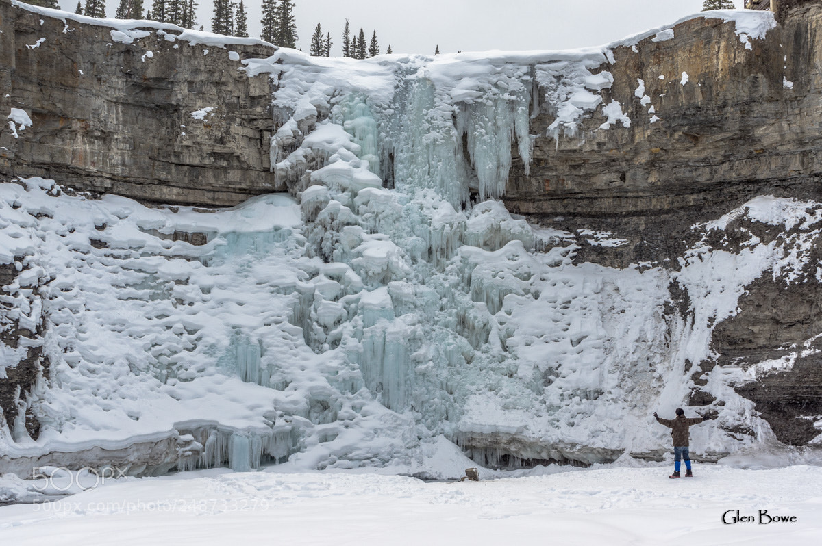 Pentax K-3 II sample photo. Icefalls photography