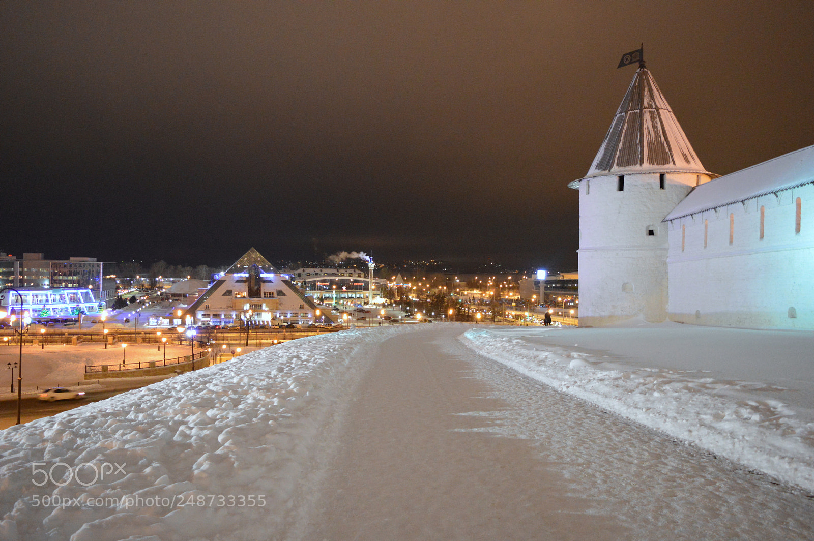 Nikon D3200 sample photo. Night kazan photography