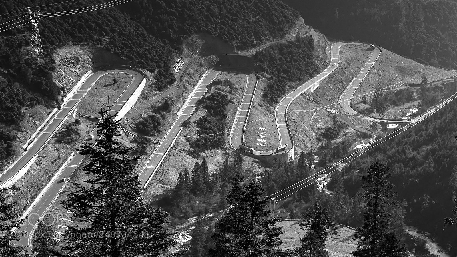 Canon EOS 7D Mark II sample photo. Mountain road photography