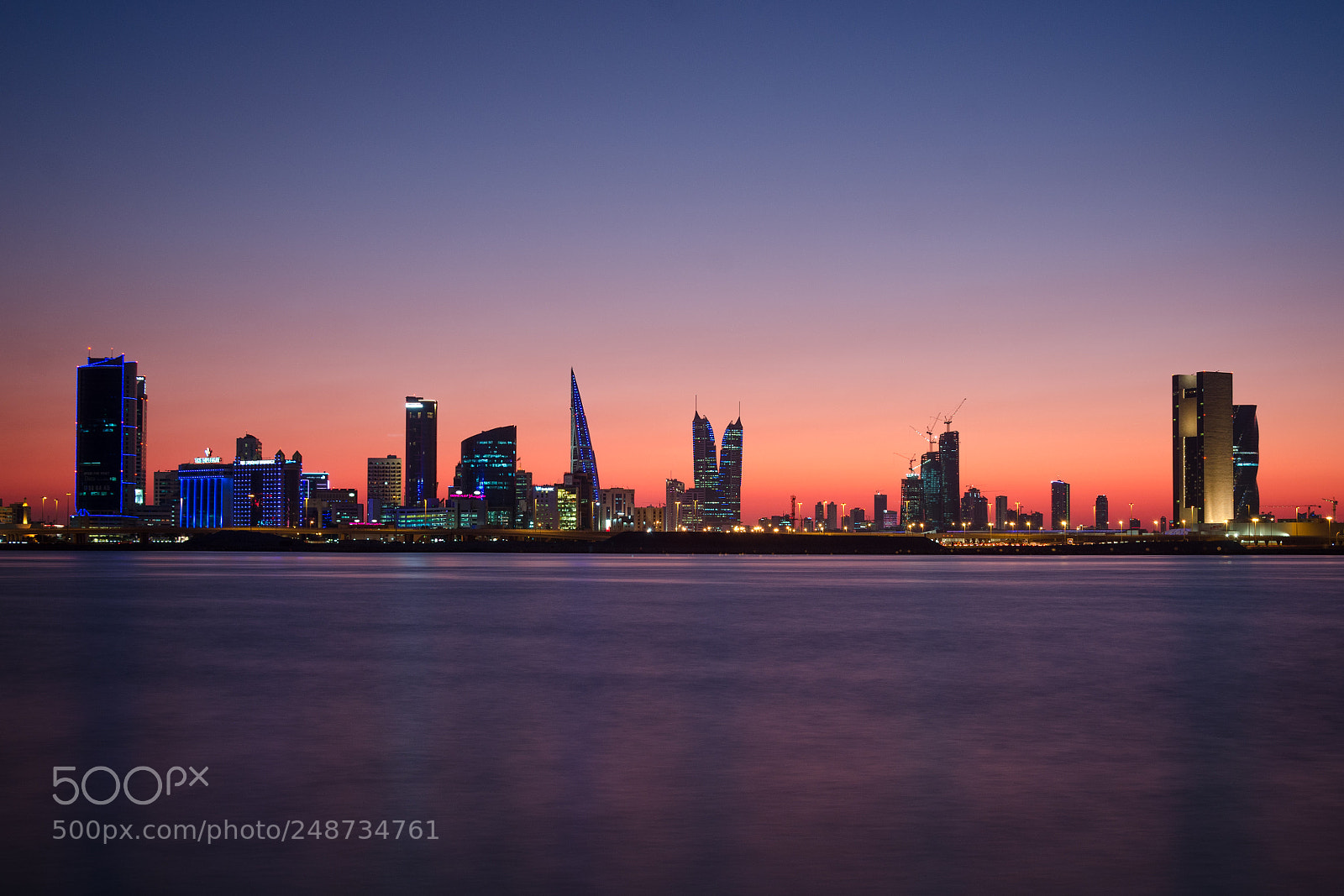 Nikon D7000 sample photo. Manama bahrain cityscape view photography