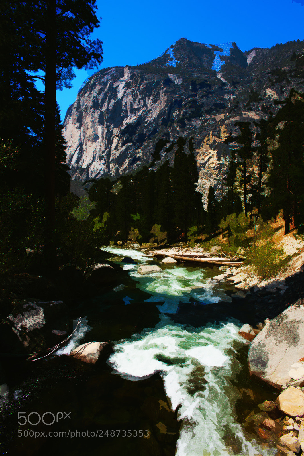 Canon EOS 5D sample photo. Kings canyon photography
