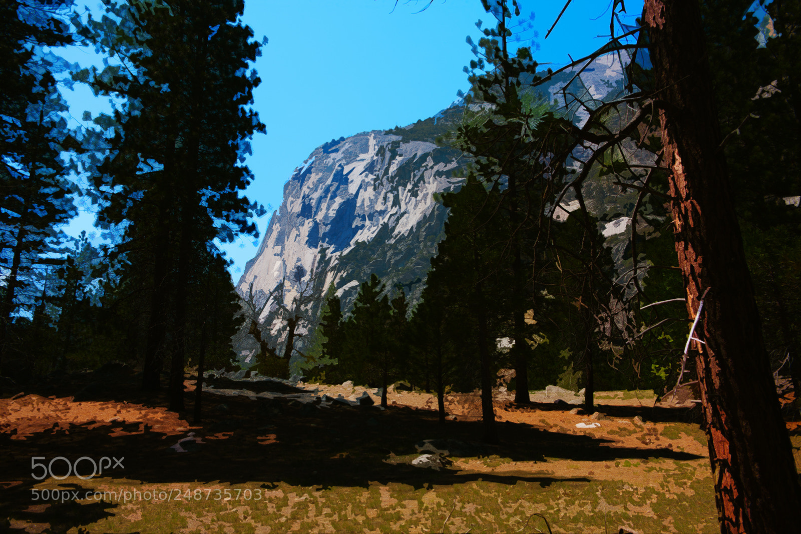 Canon EOS 5D sample photo. Kings canyon photography