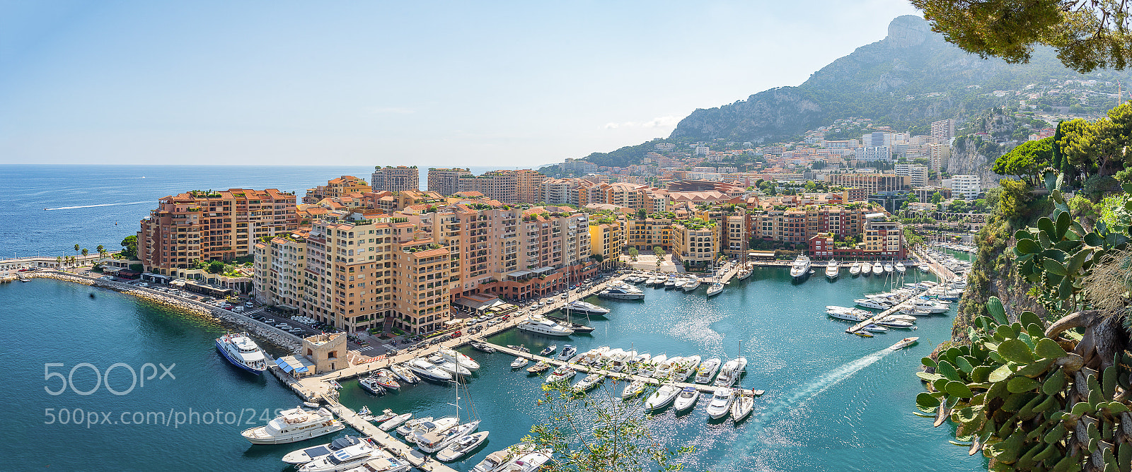 Sony a7R sample photo. Fontvieille harbour photography