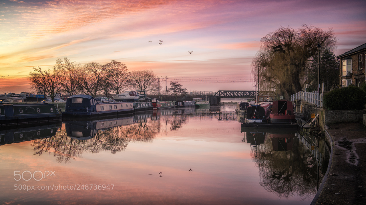 Sony a7R II sample photo. Ely sunrise photography