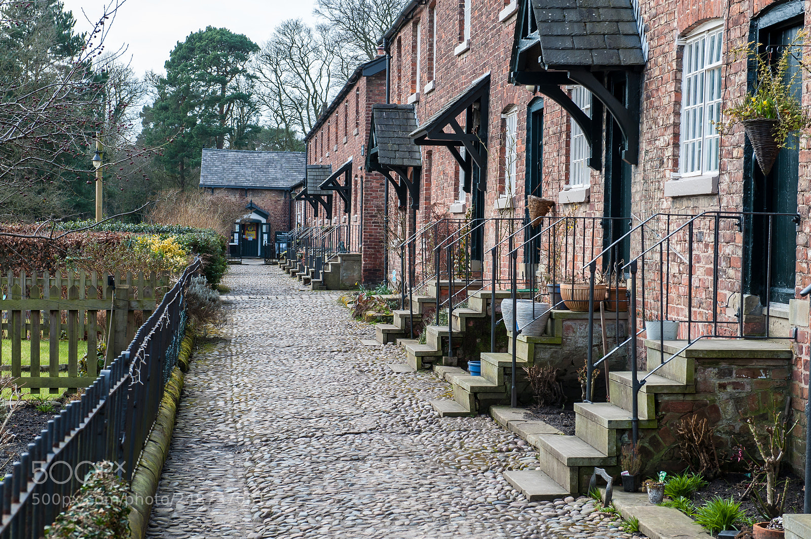 Nikon D3 sample photo. Styal village i photography