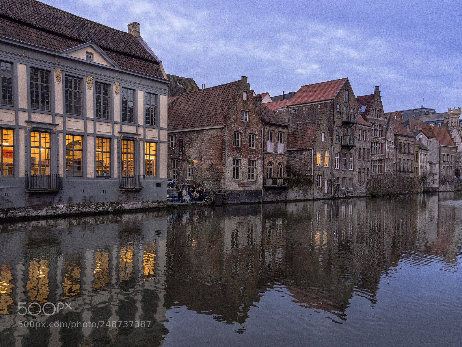 Olympus OM-D E-M10 II sample photo. Blue hour gent ii photography
