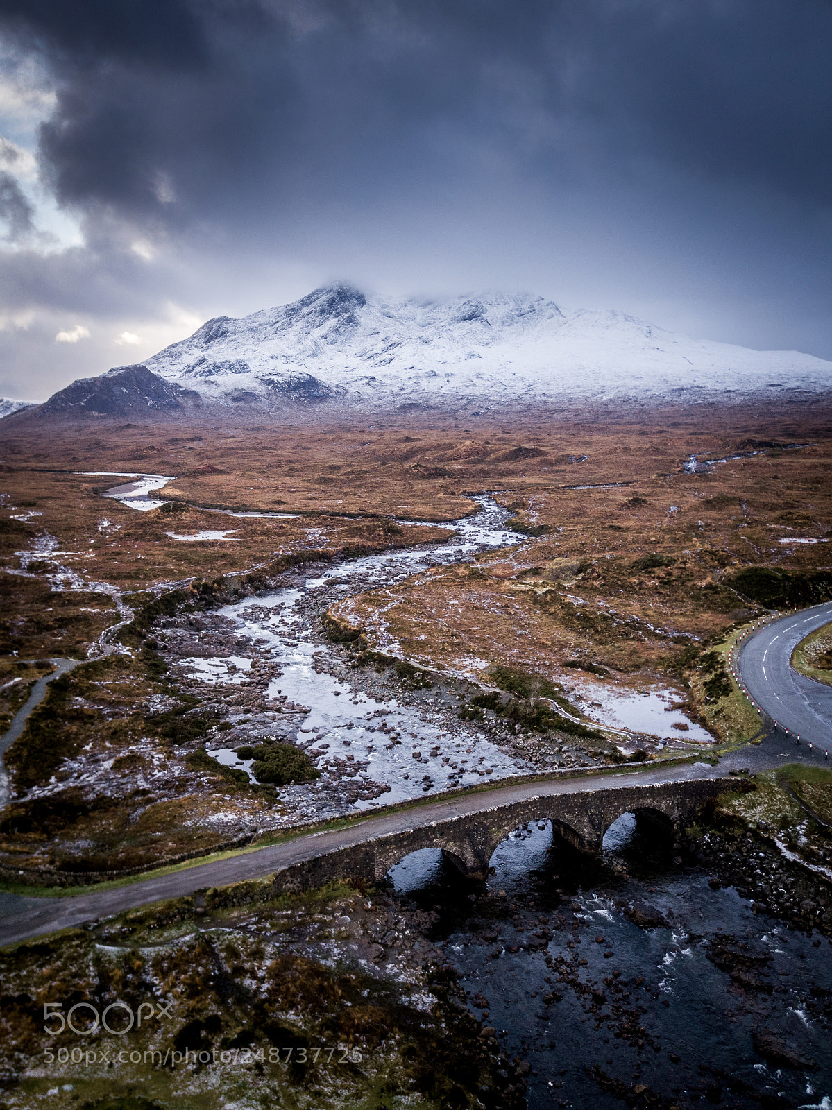 DJI FC220 sample photo. Sligachan! photography