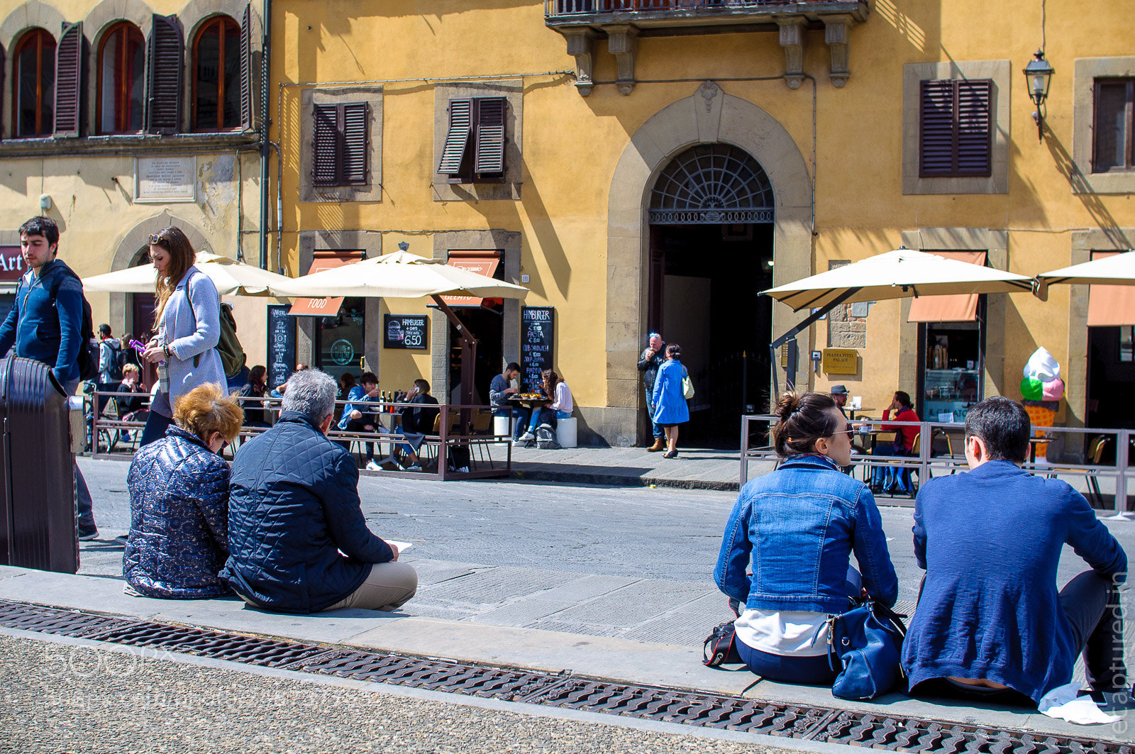 Nikon D90 sample photo. Florence street life photography