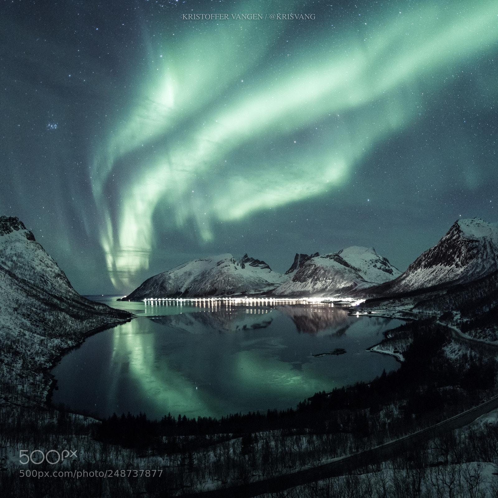 Nikon D810 sample photo. Northern lights in bergsbotn photography