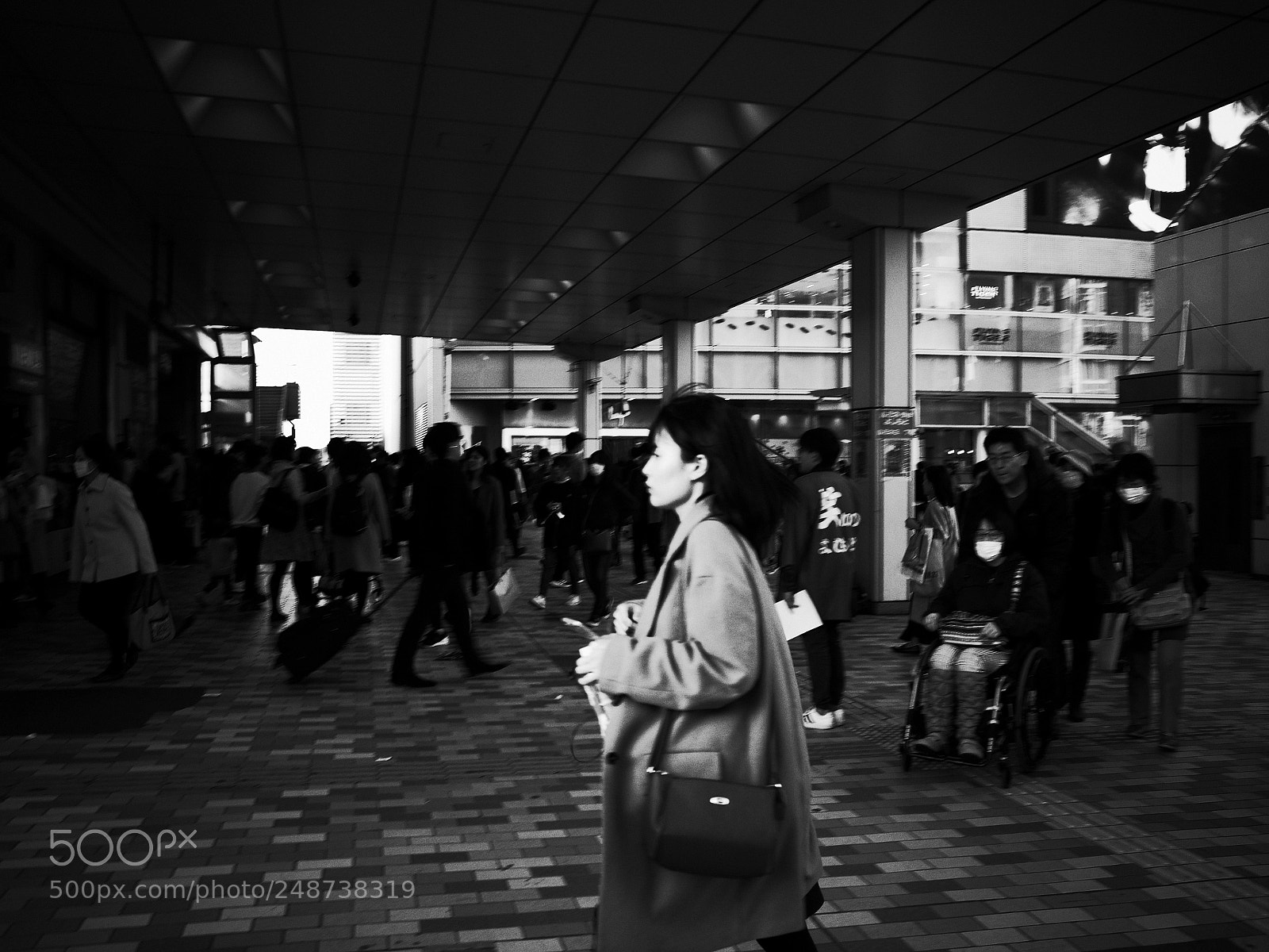 Ricoh GR II sample photo. Shinjuku photography