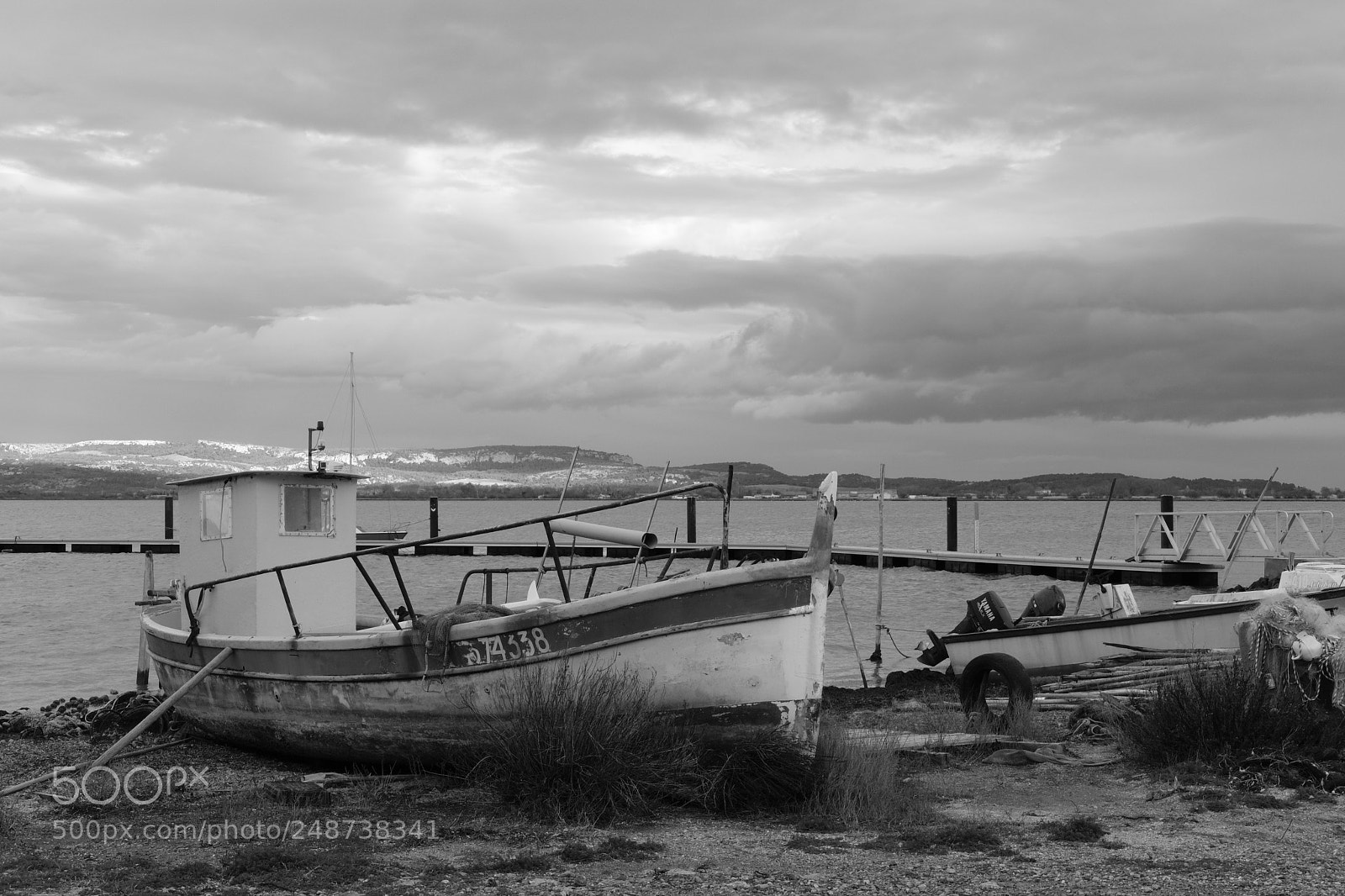 Fujifilm X-Pro2 sample photo. Un port en hiver photography