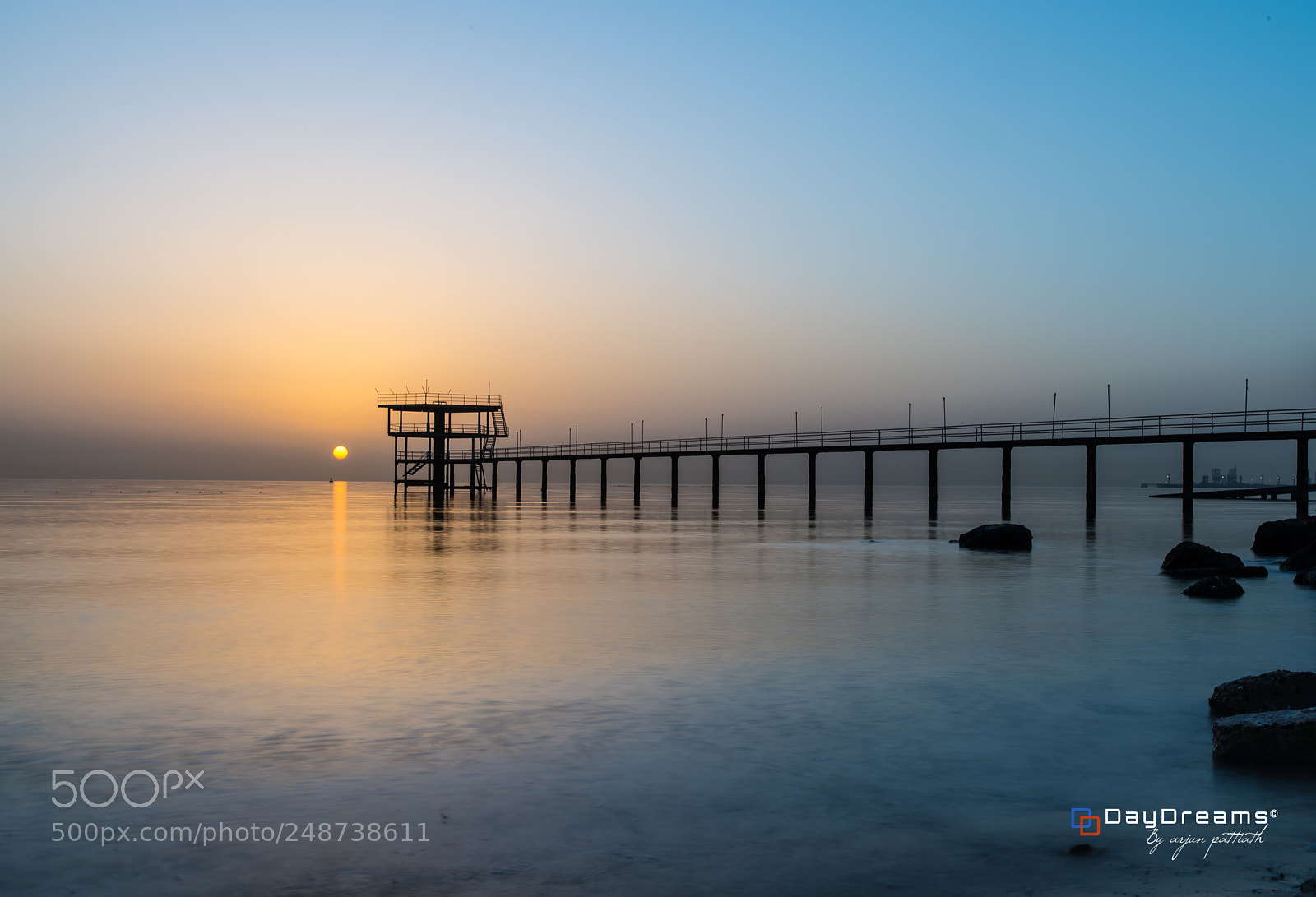 Nikon D810 sample photo. Sunrice in seaside- abandoned photography