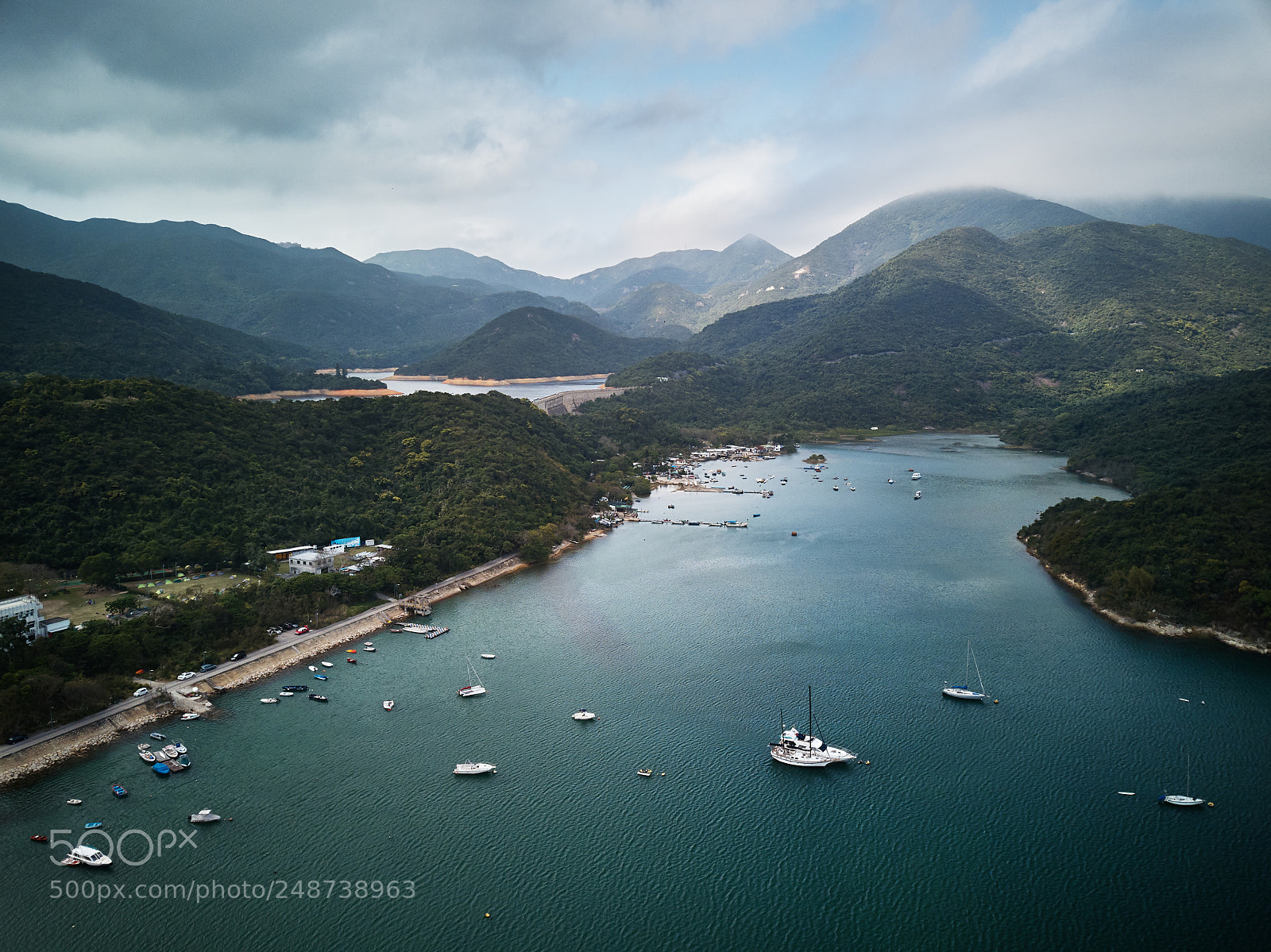 DJI FC220 sample photo. Tai tam, hong kong photography