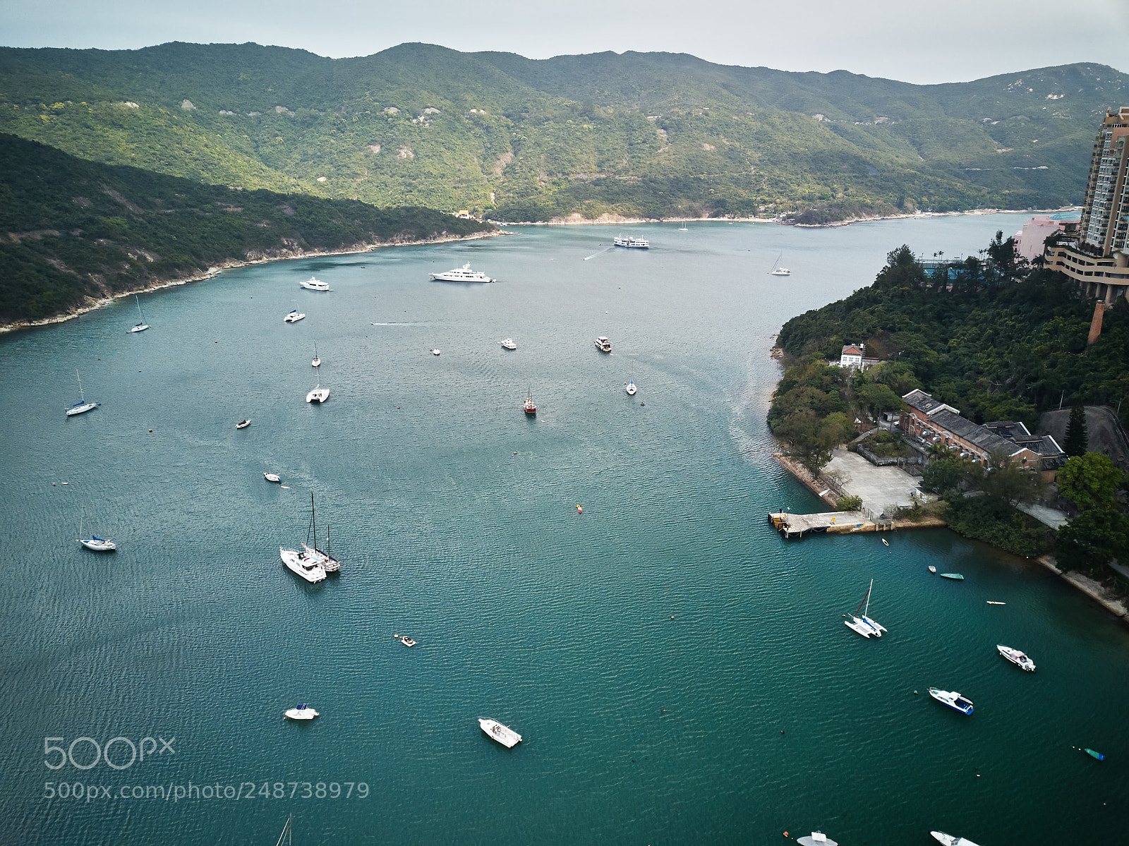 DJI FC220 sample photo. Tai tam, hong kong photography
